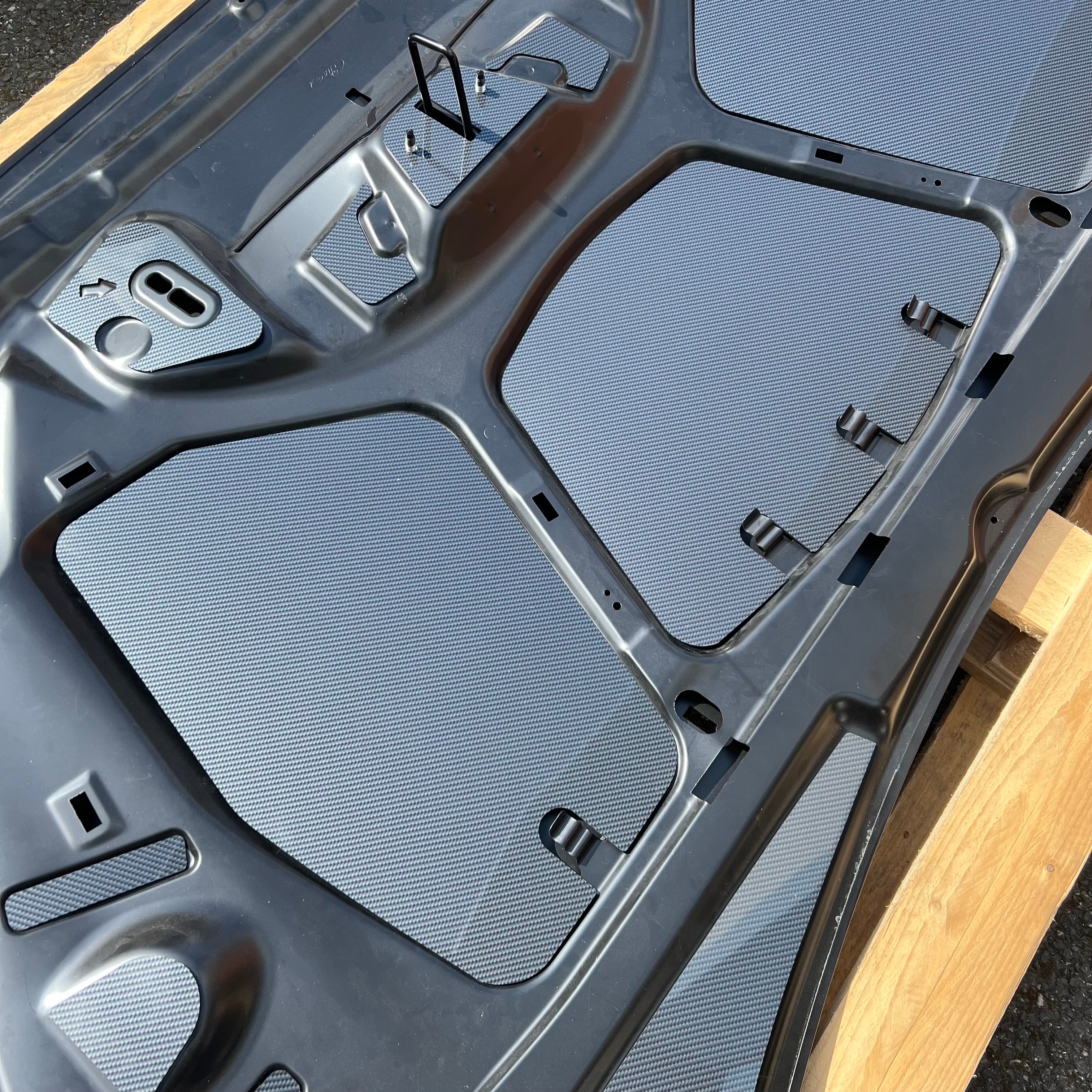 Proform Under Bonnet Panels & Finishing Plate Set (Carbon Effect Plastic Finish) - Mk3.5 Focus