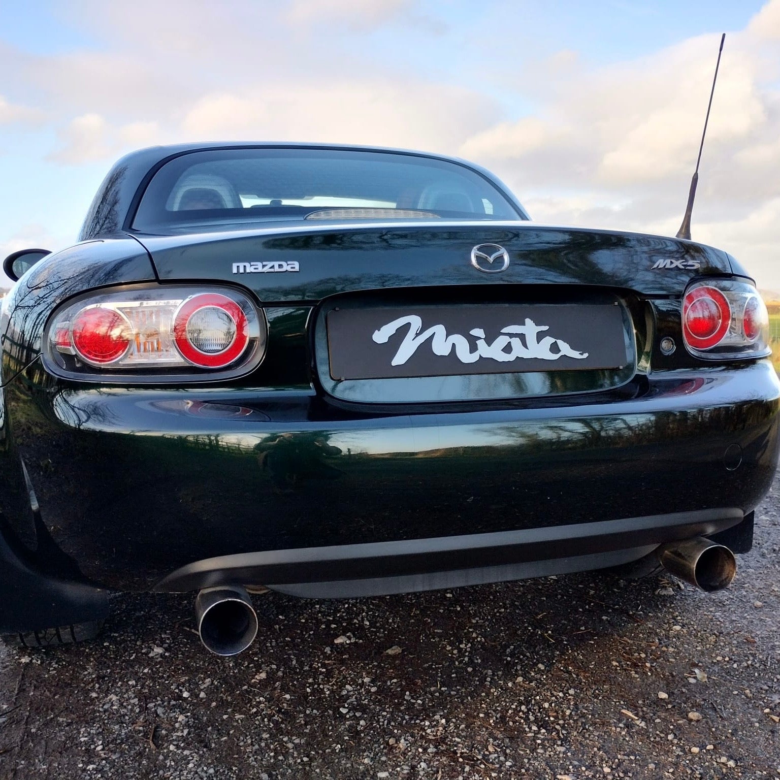 MX-5 Vehicle Show Plate (4D Acrylic)