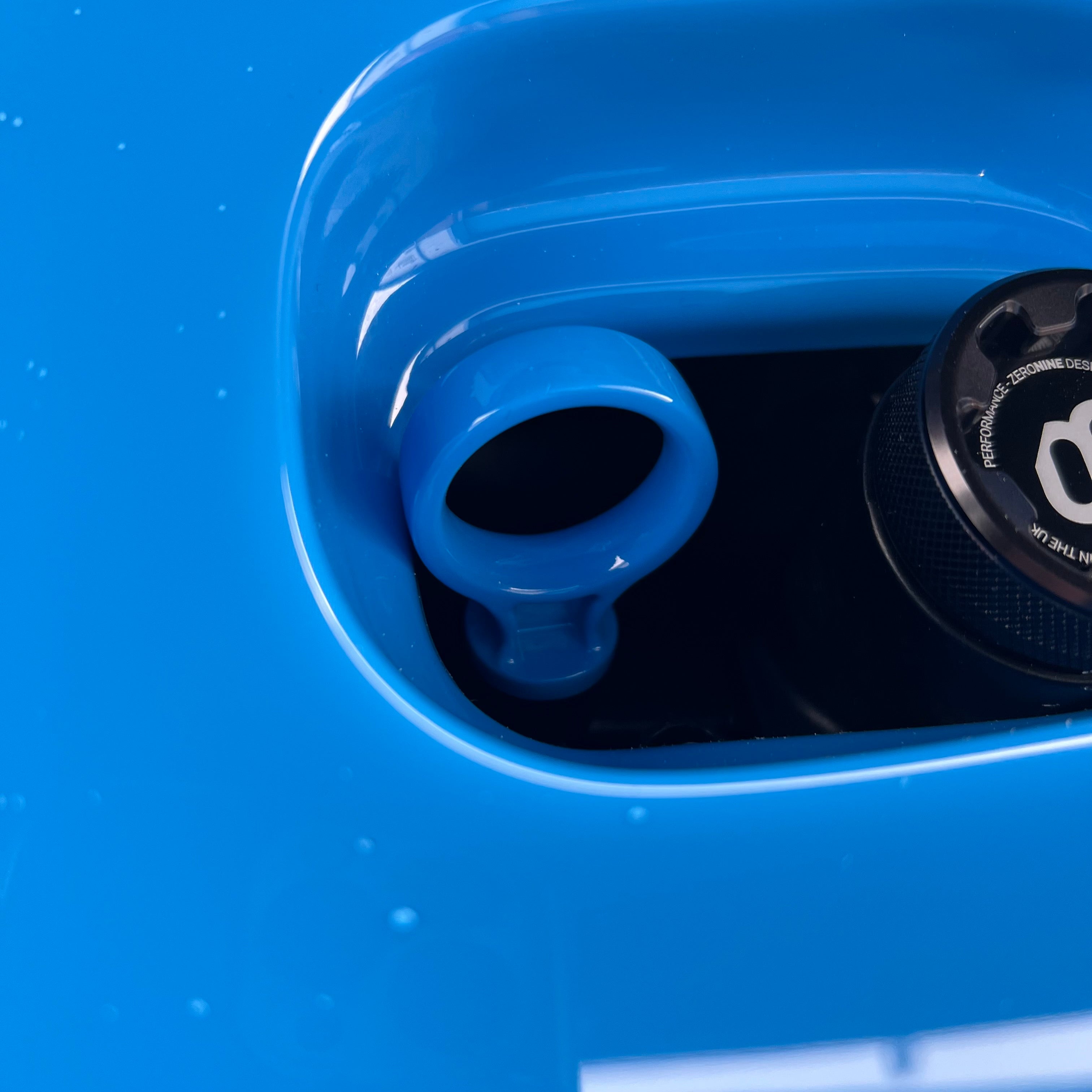 Genuine Ford Dipstick - Mk4/4.5 Focus ST Petrol - Painted Azure Blue