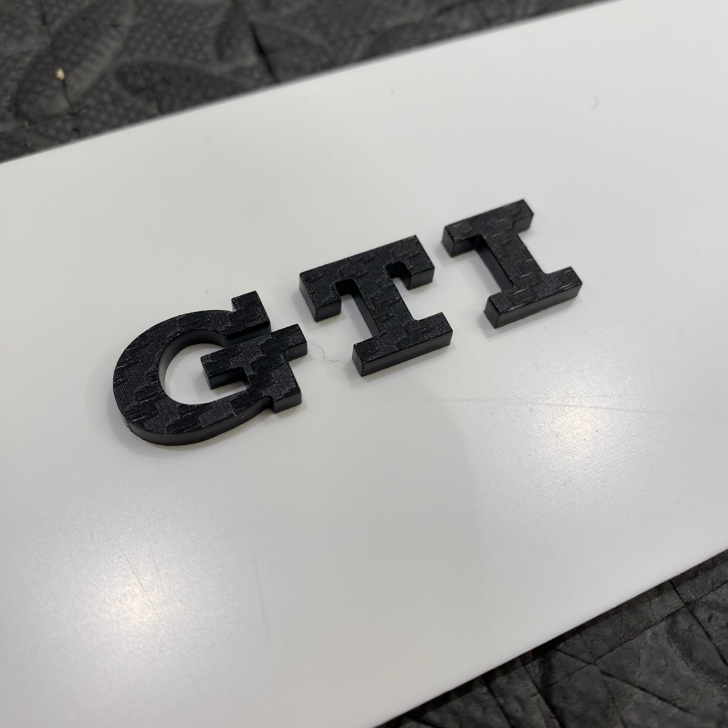 GTI Logo Acrylic Badge