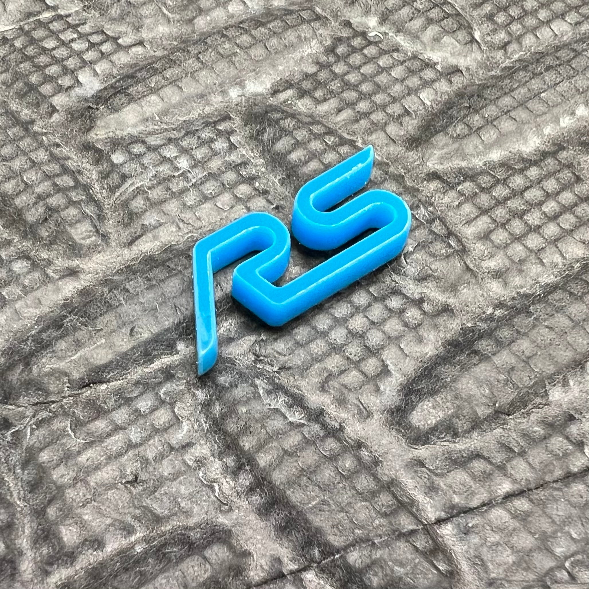 RS Logo Acrylic Badges
