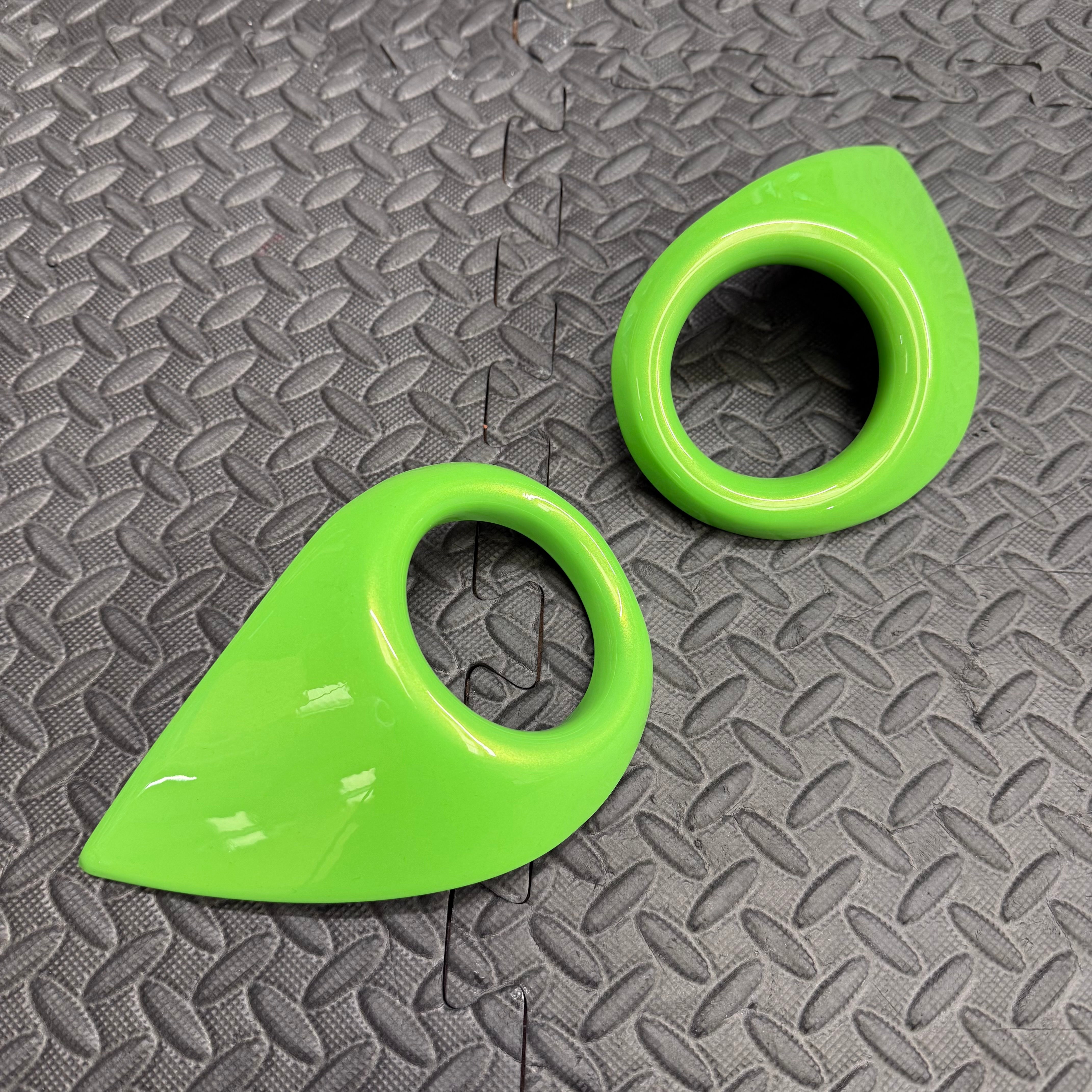Proform Fog Light Trims - Mk7/7.5 Fiesta - Painted Ultimate Green