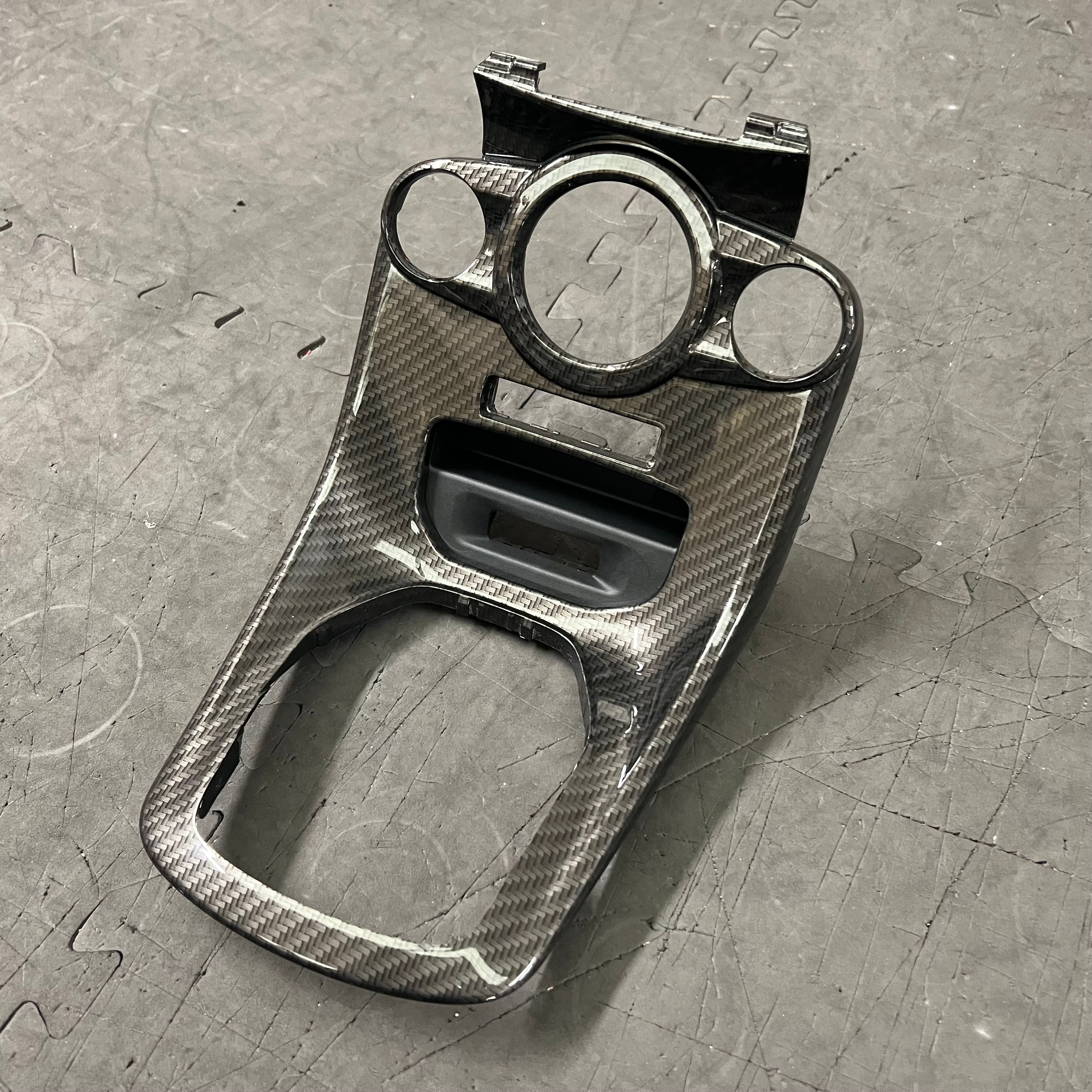 Genuine Ford Centre Console Trim - Mk7.5 Fiesta - Carbon Fibre Effect Hydrodipped 