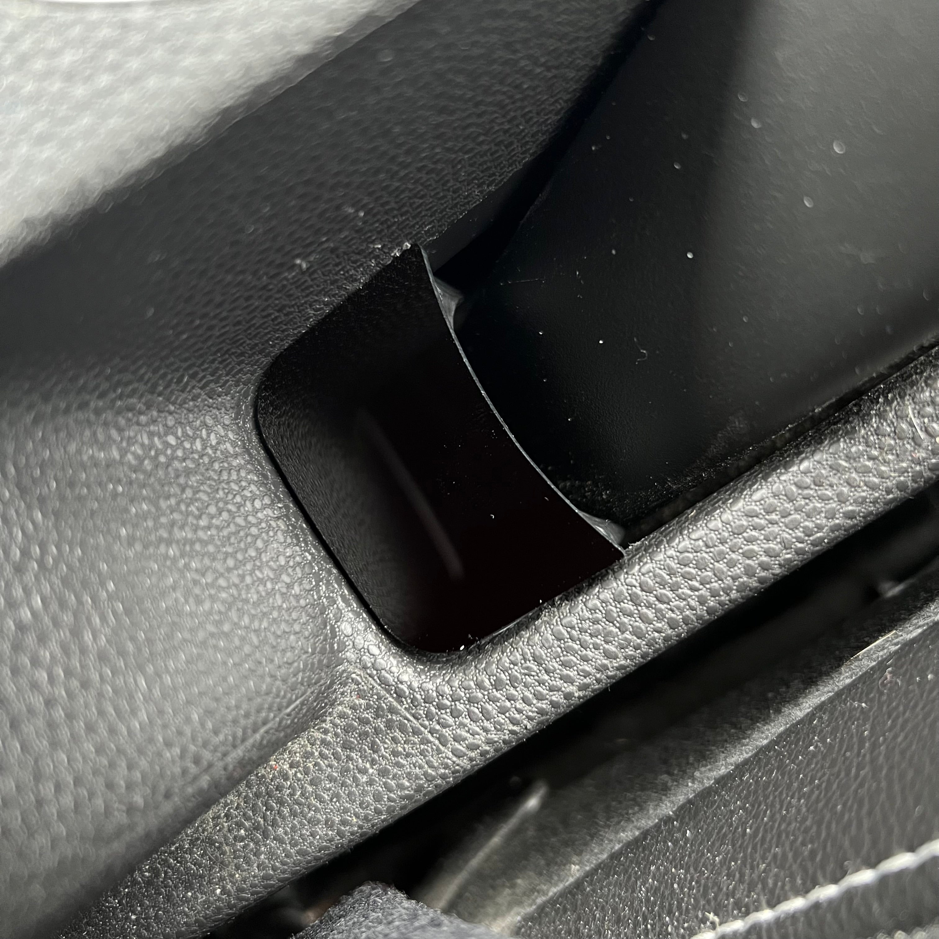 Proform - Mk7.5 Fiesta Handbrake Hole Insert - Gloss Black Plastic 