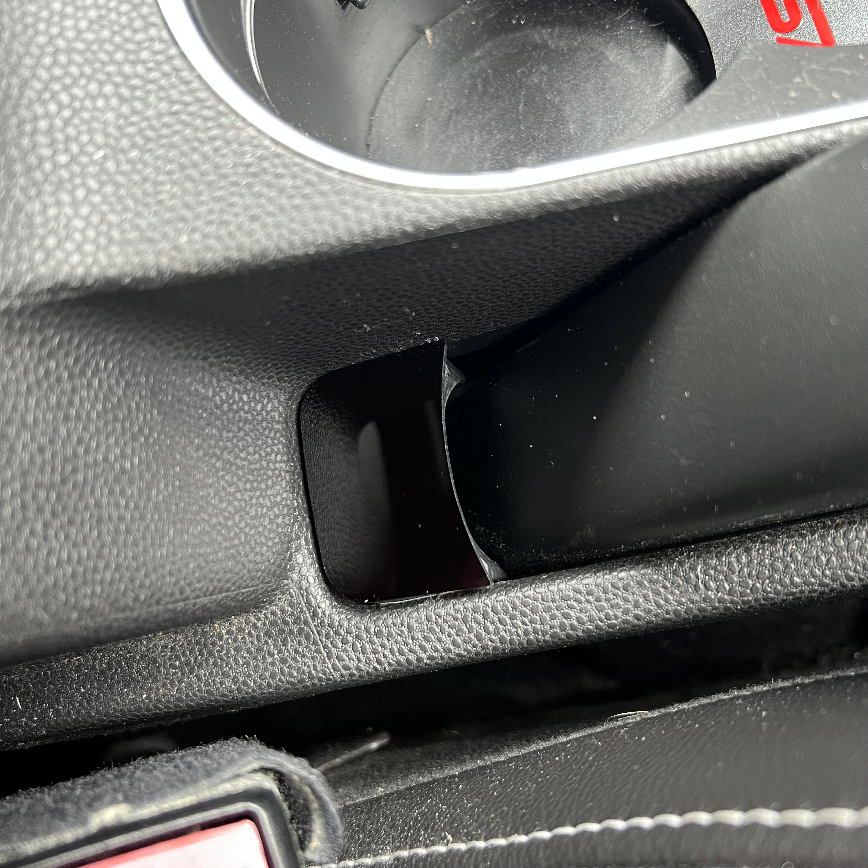 Proform - Mk7.5 Fiesta Handbrake Hole Insert - Gloss Black Plastic 