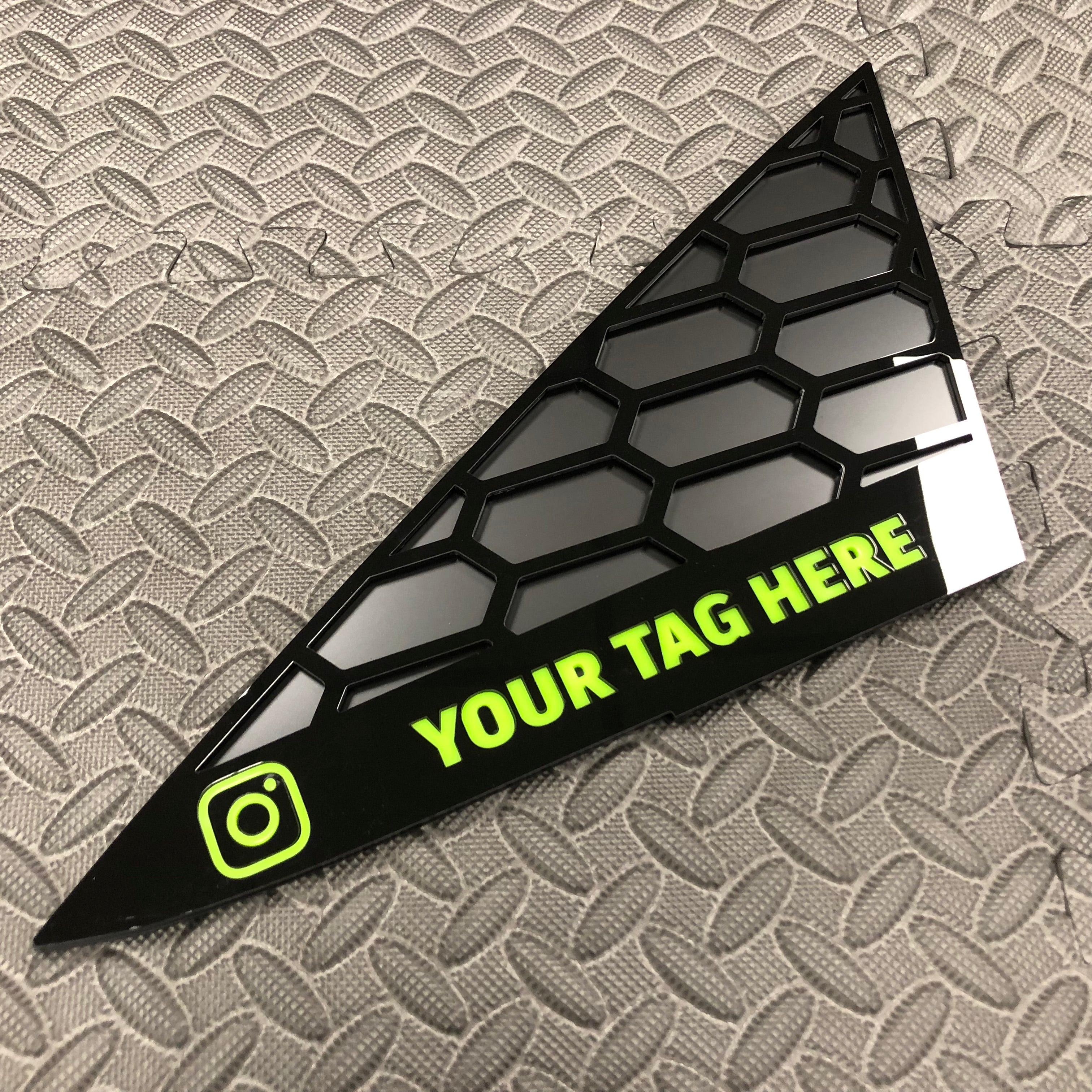 Inserts de vitres de custode avant pour Opel Astra J (y compris VXR OPC) (paire)