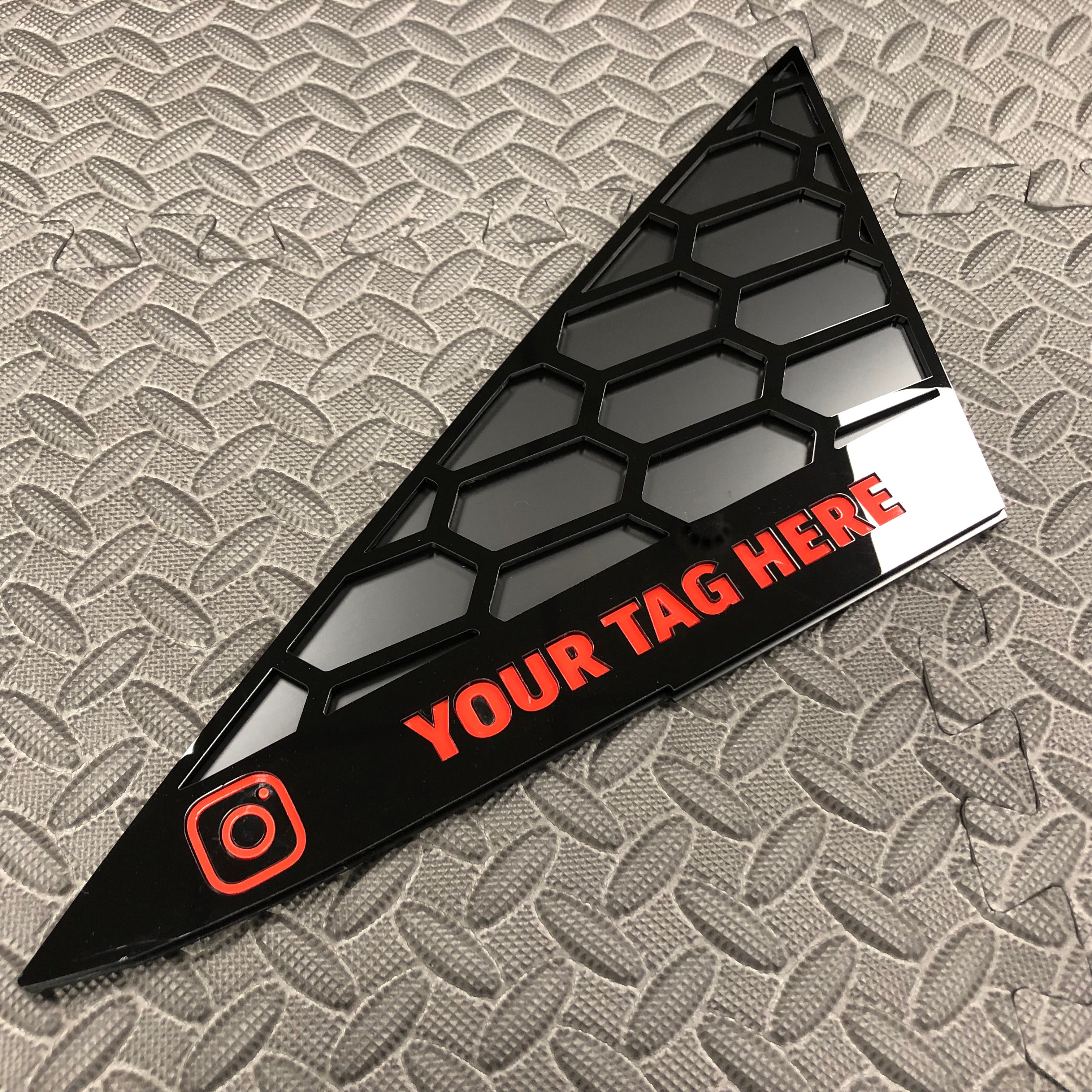 Inserts de vitres de custode avant pour Opel Astra J (y compris VXR OPC) (paire)