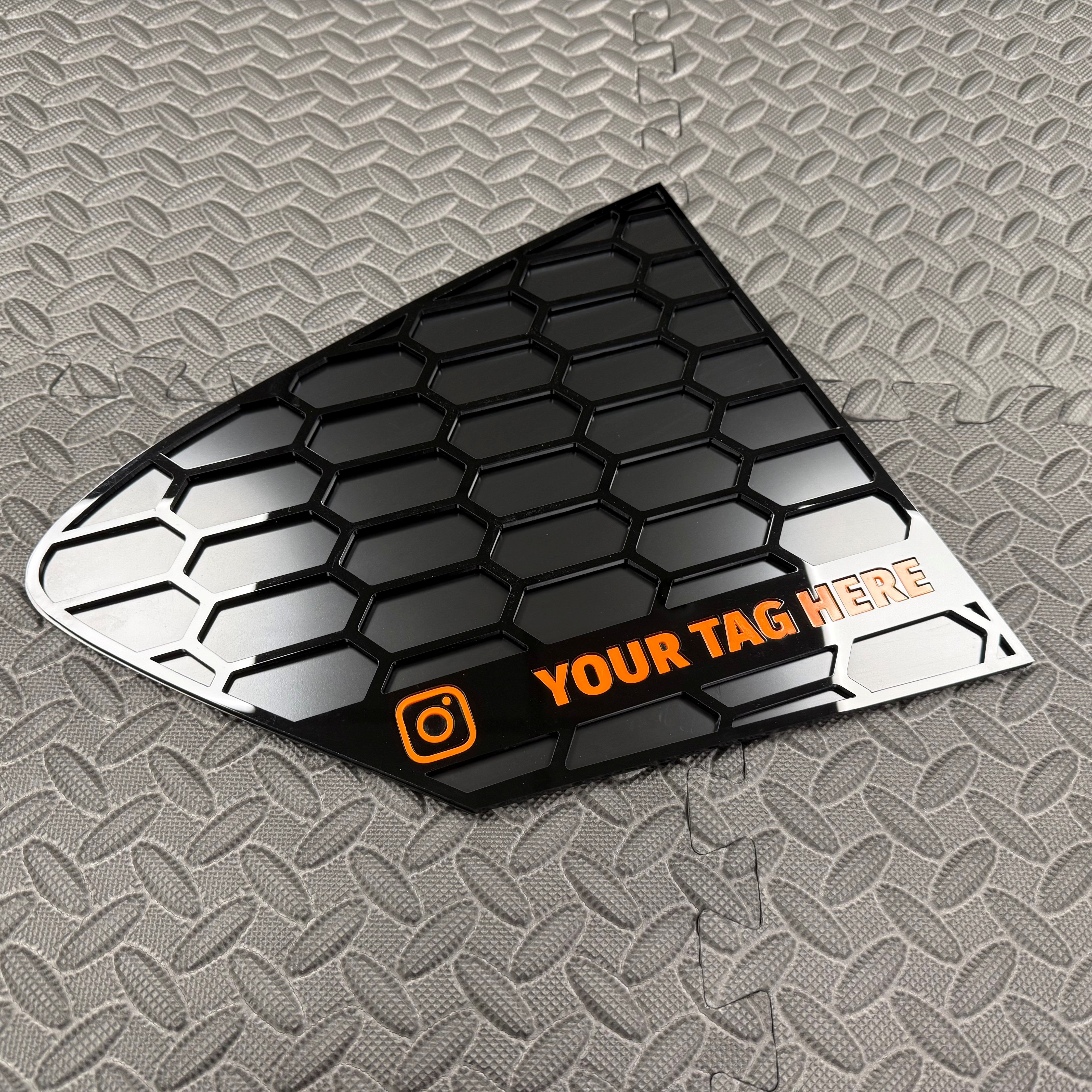 Inserts de vitres arrière pour Focus Mk4/4.5 (paire)