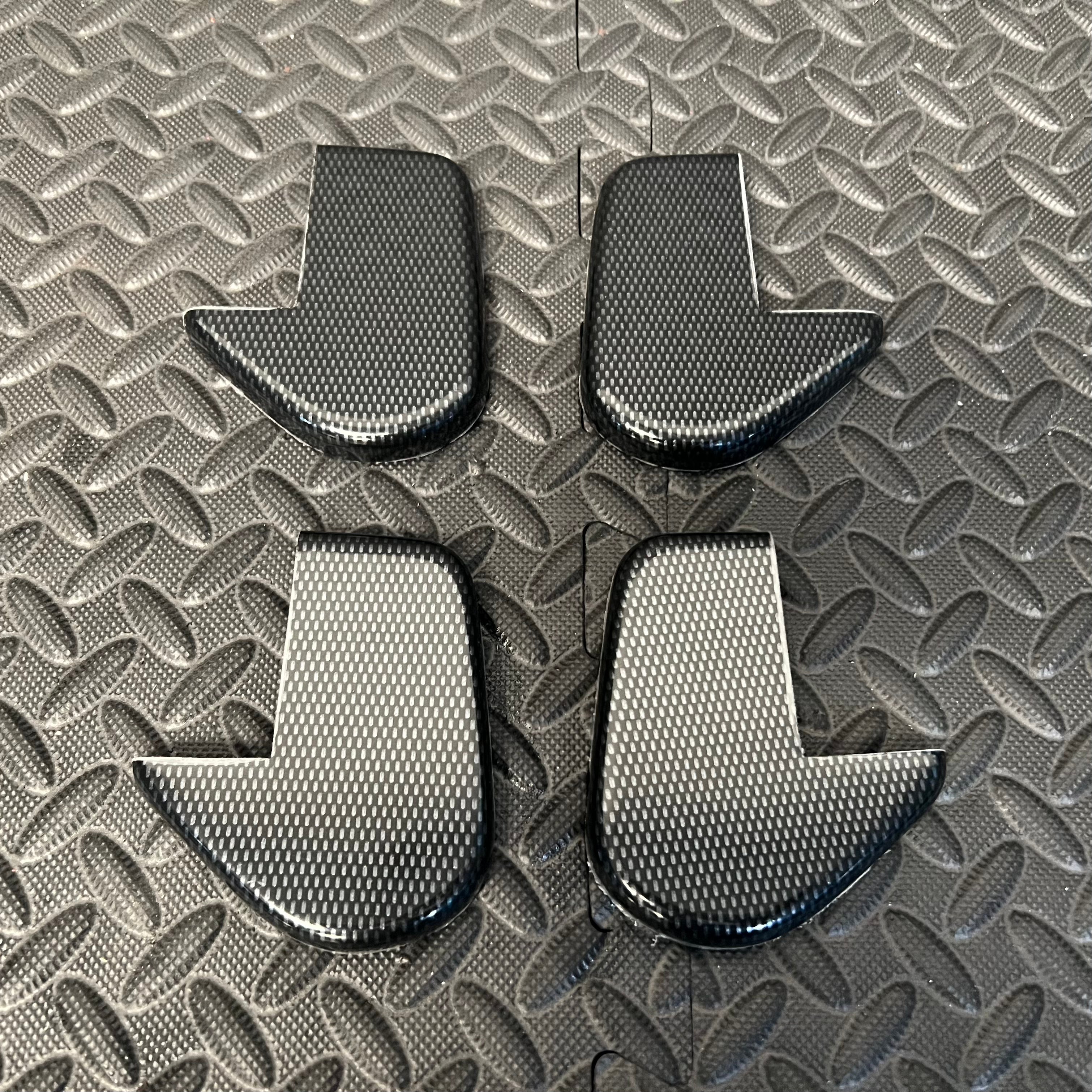 Seat Rail End Covers - Mk6 Fiesta