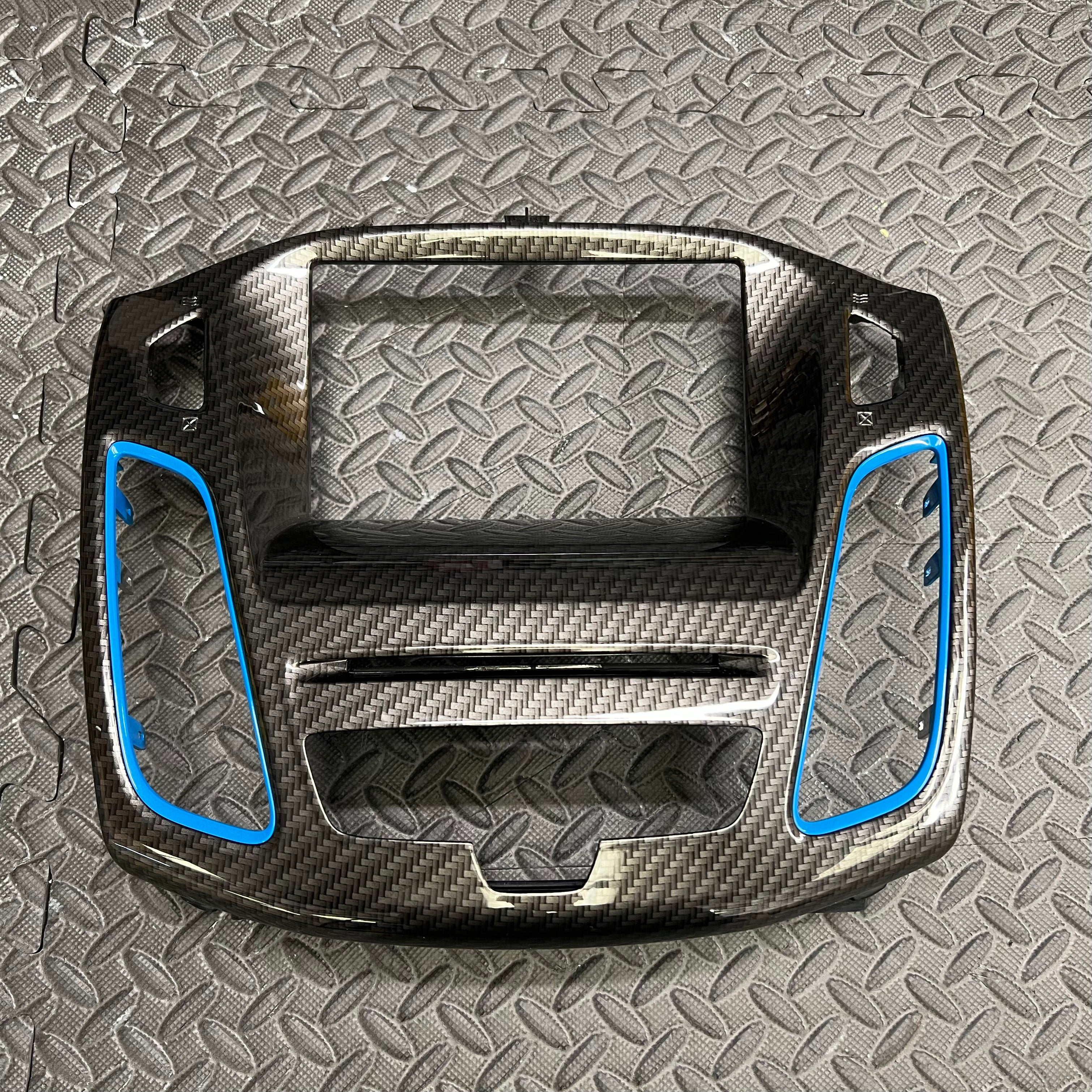 Genuine Ford Centre Console Screen Surround - Mk3.5 Focus inc ST/RS (Painted/Hydrodipped Finishes)