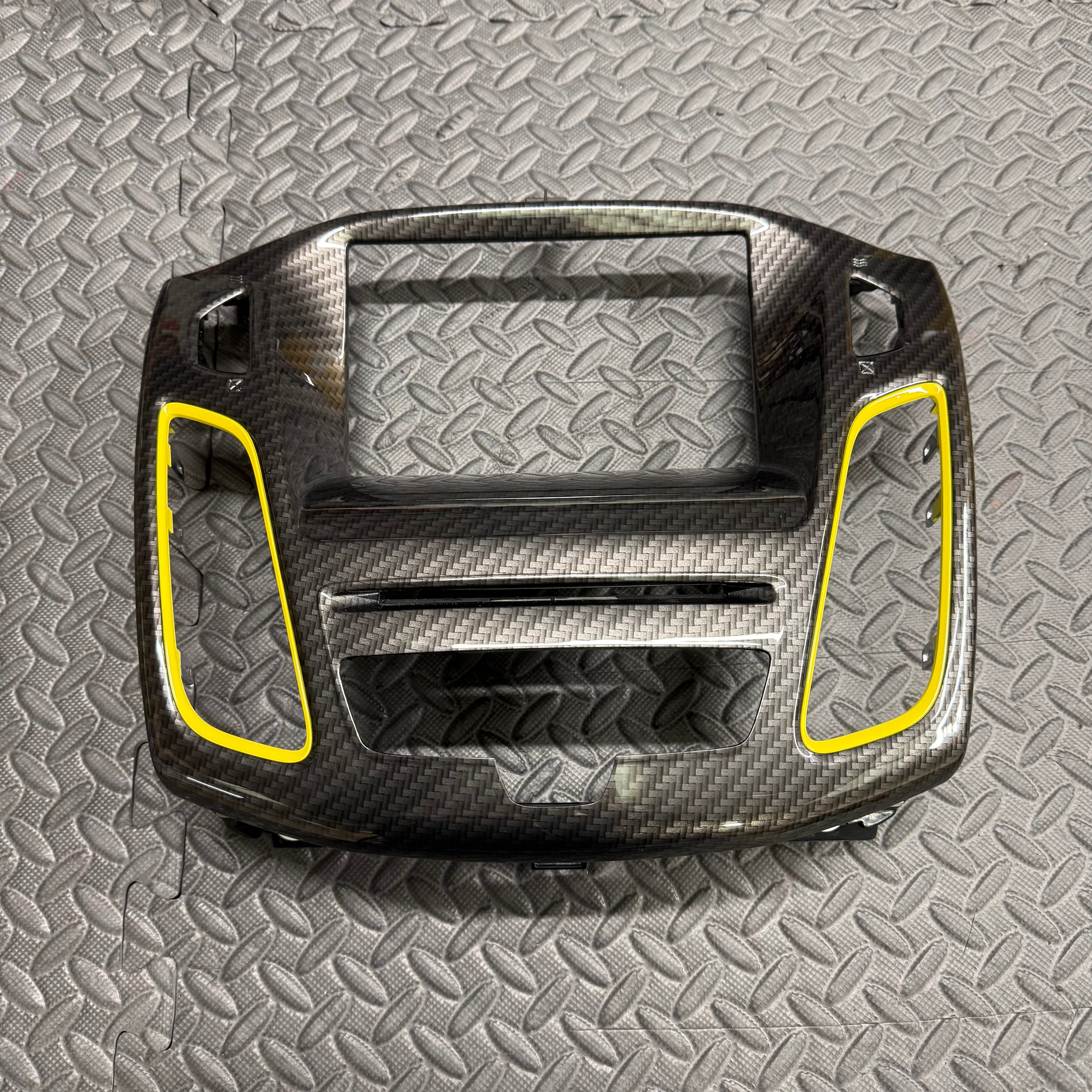 Genuine Ford Centre Console Screen Surround - Mk3.5 Focus inc ST/RS (Painted/Hydrodipped Finishes)