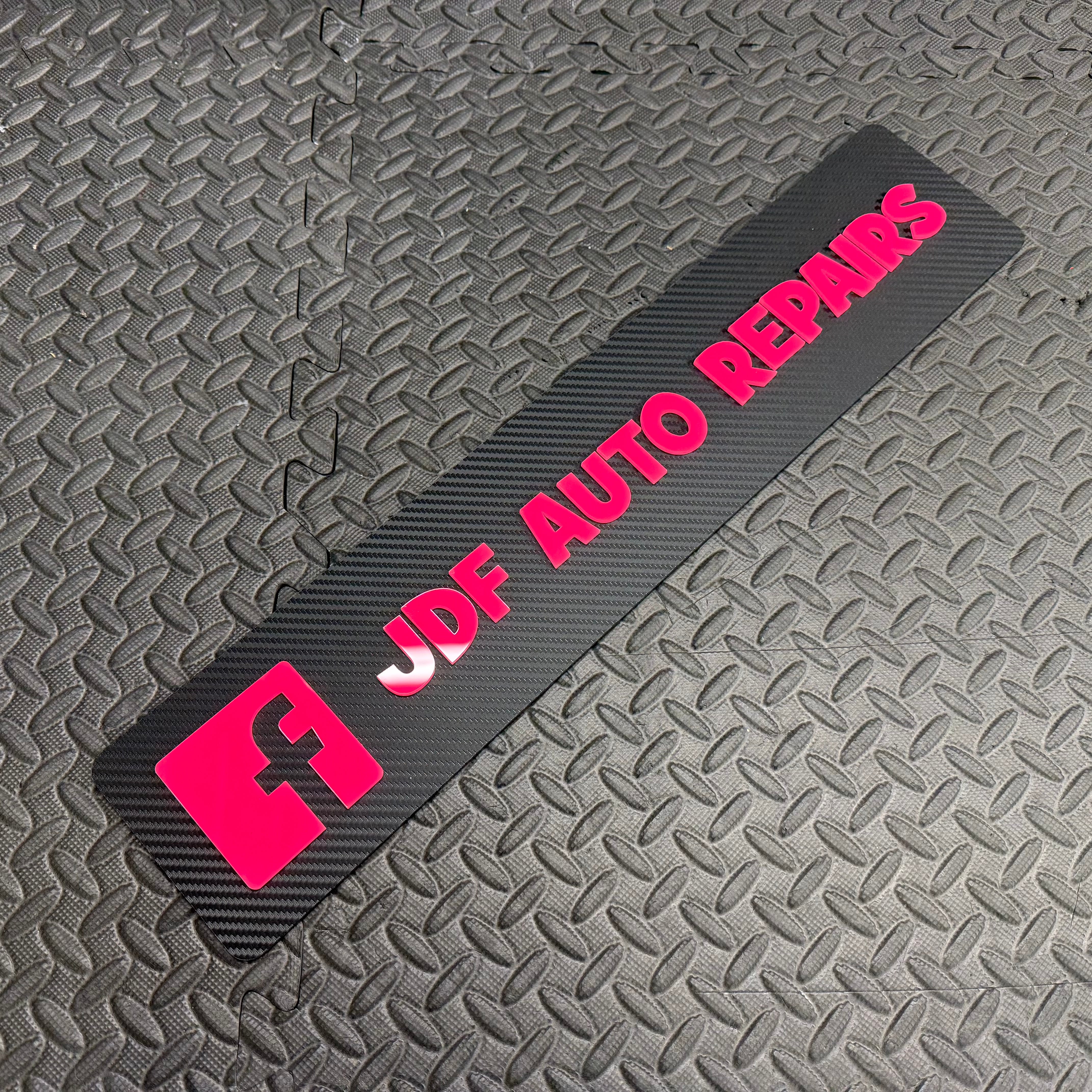Custom Vehicle Show Plate (4D Acrylic)