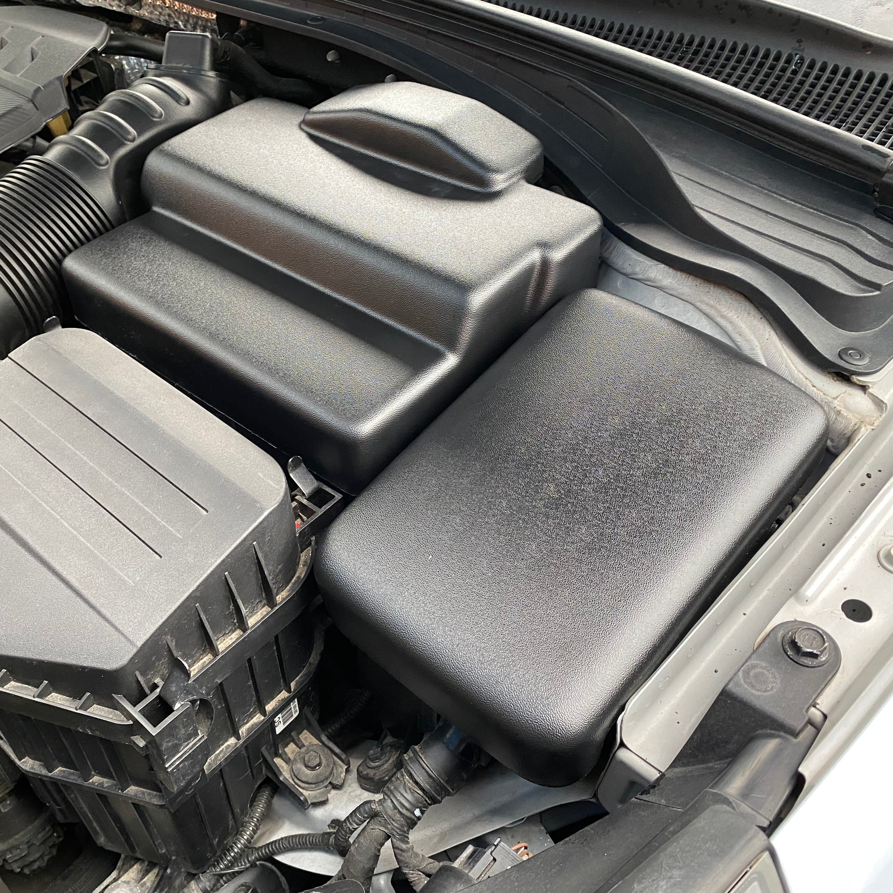 Proform Battery Cover (Plastic Finishes) - Fits Hyundai i30 / Kona N / Veloster N - Textured OEM Plastic