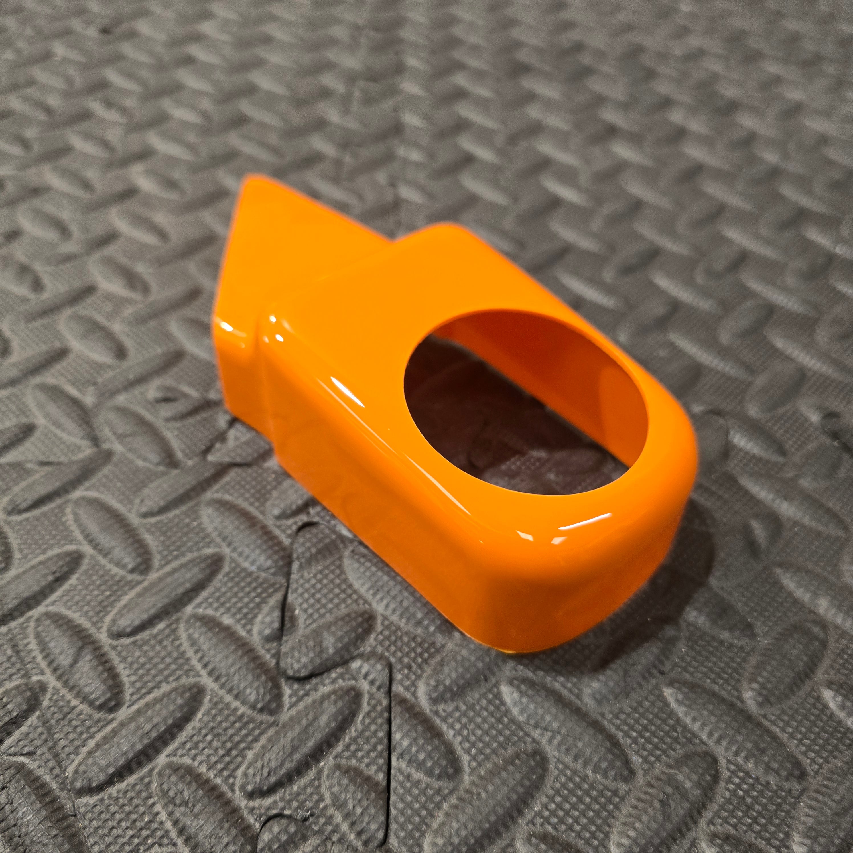 Proform Brake Reservoir Cover - Fits Hyundai i30 / Kona N - Right Hand Drive - Gloss Orange Plastic