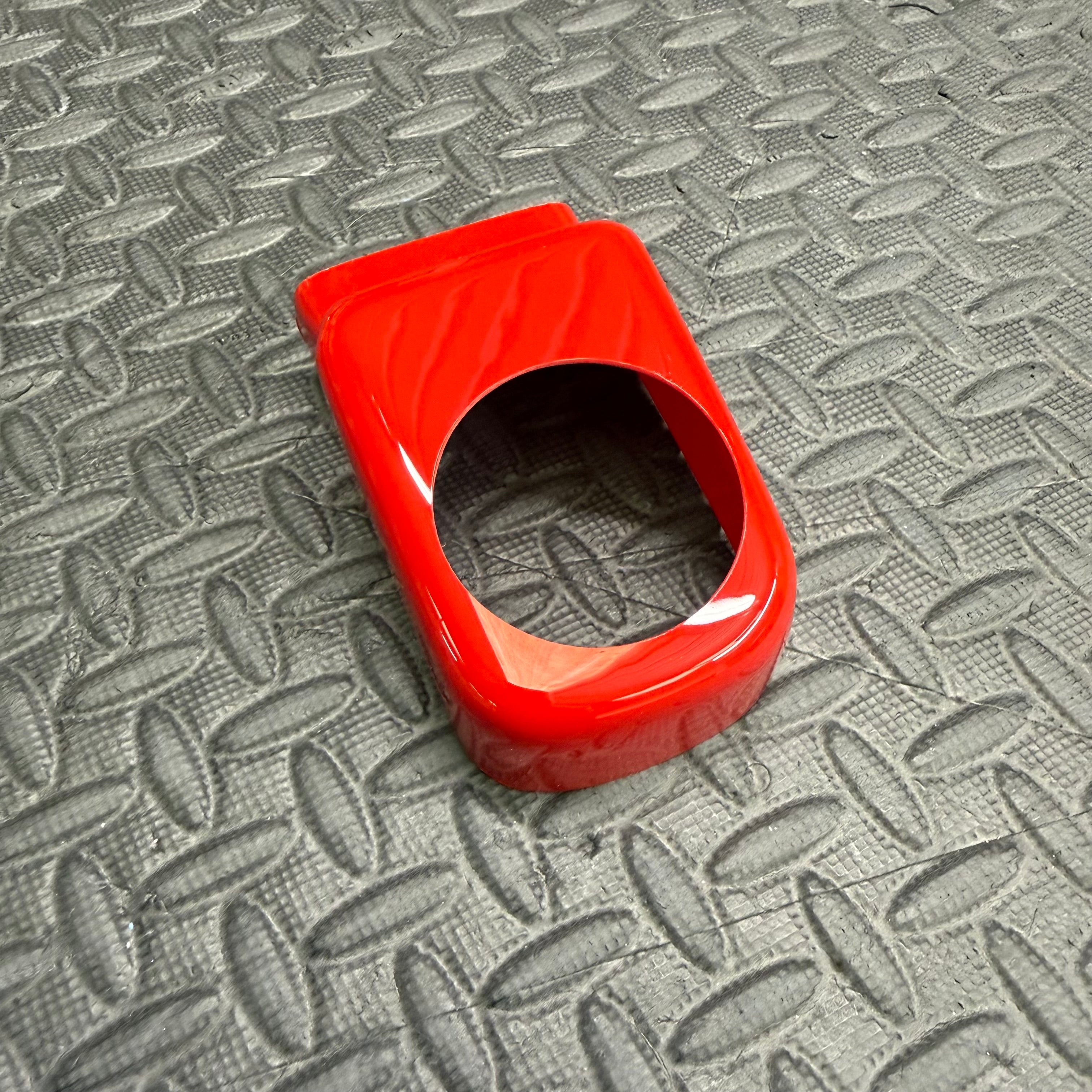 Proform Brake Reservoir Cover (Plastic Finishes) - Fits Hyundai i30 / Kona N - Left Hand Drive - Gloss Red Plastic