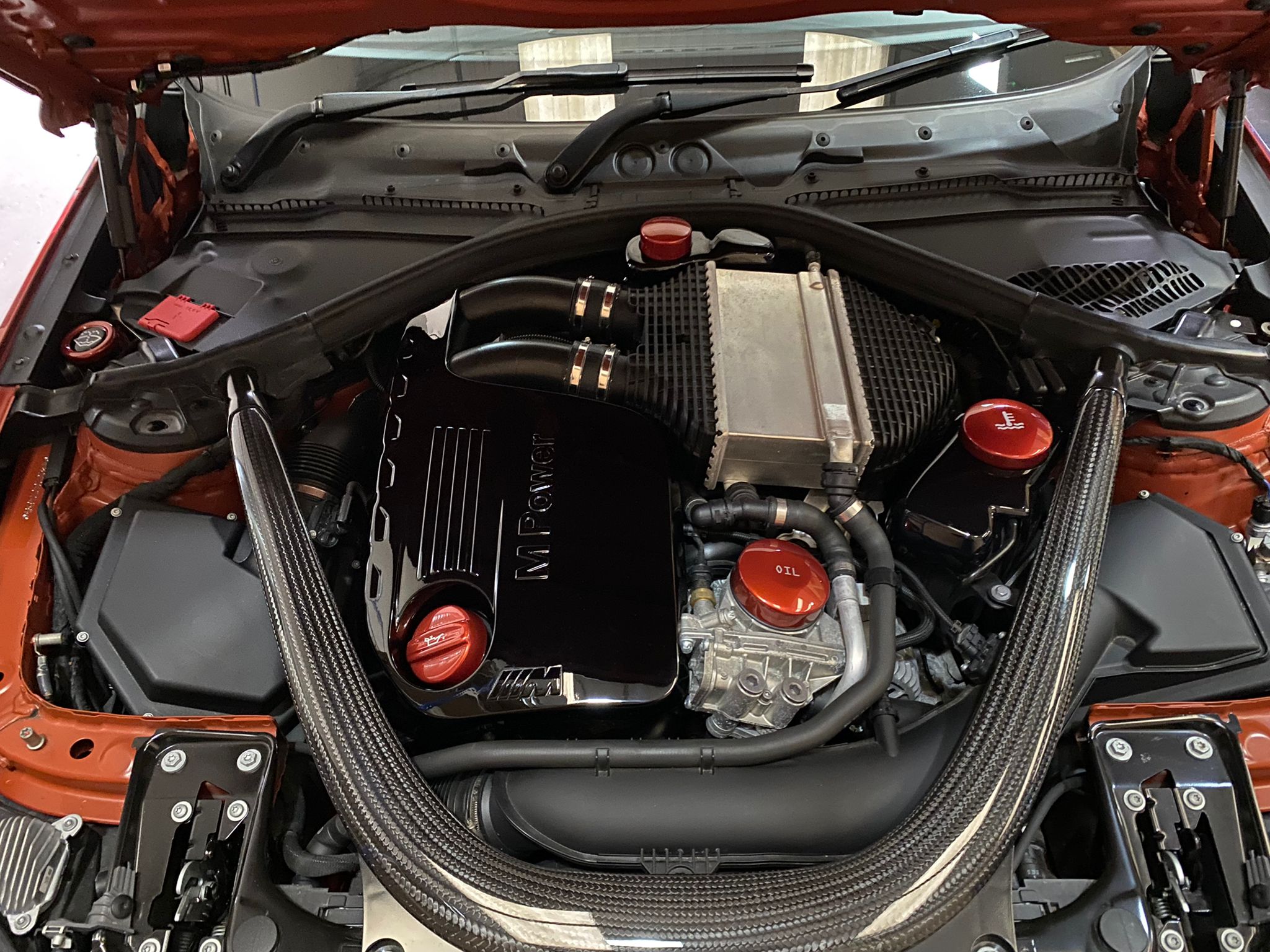 BMW Engine Cap Cover Kit - M2 Competition / M3 / M4 (S55 Engine) BMW Engine Cap Cover Kit - M2 Competition / M3 / M4 (S55 Engine)