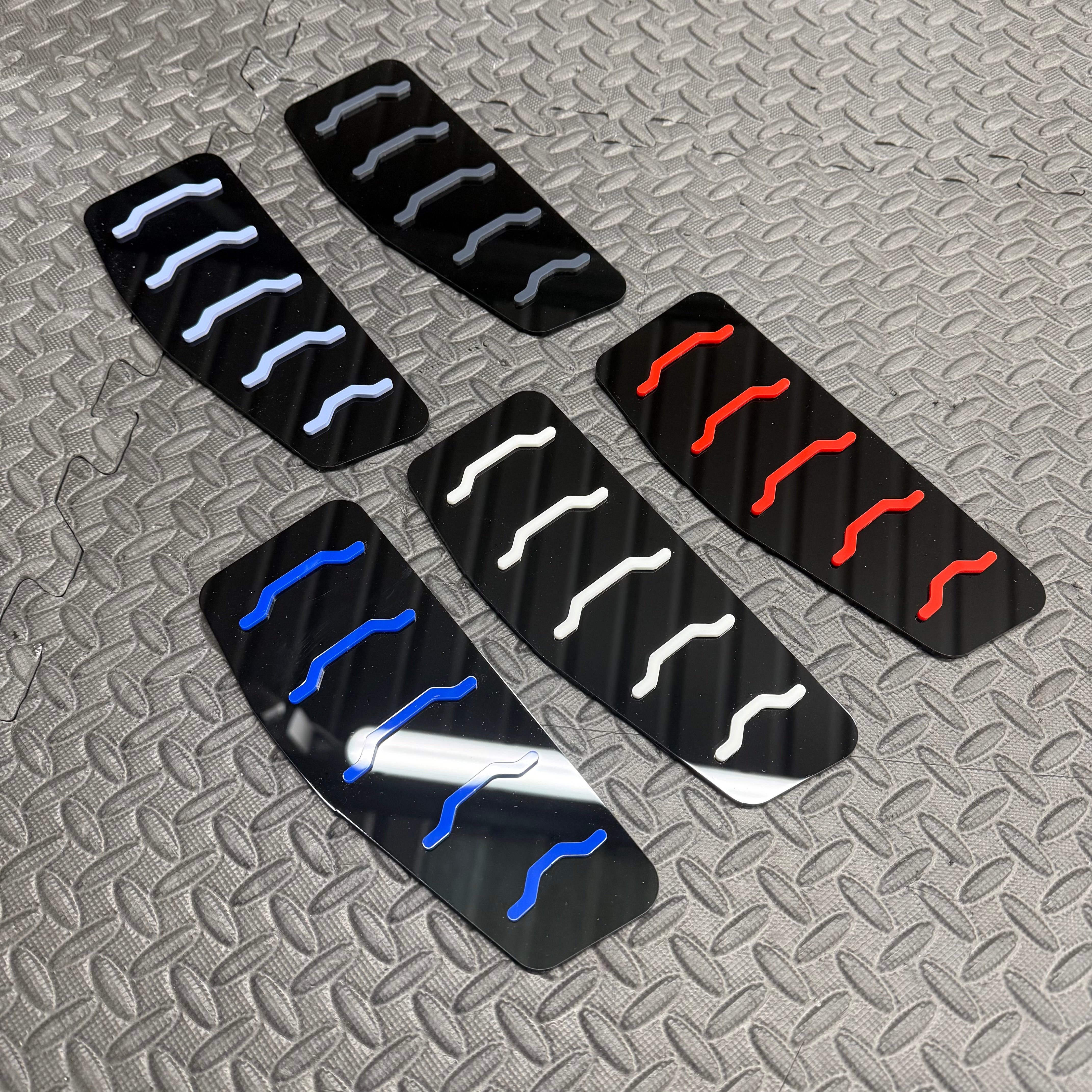 Plaque de repose-pieds/pédale morte pour Hyundai i30N (acrylique 4D)