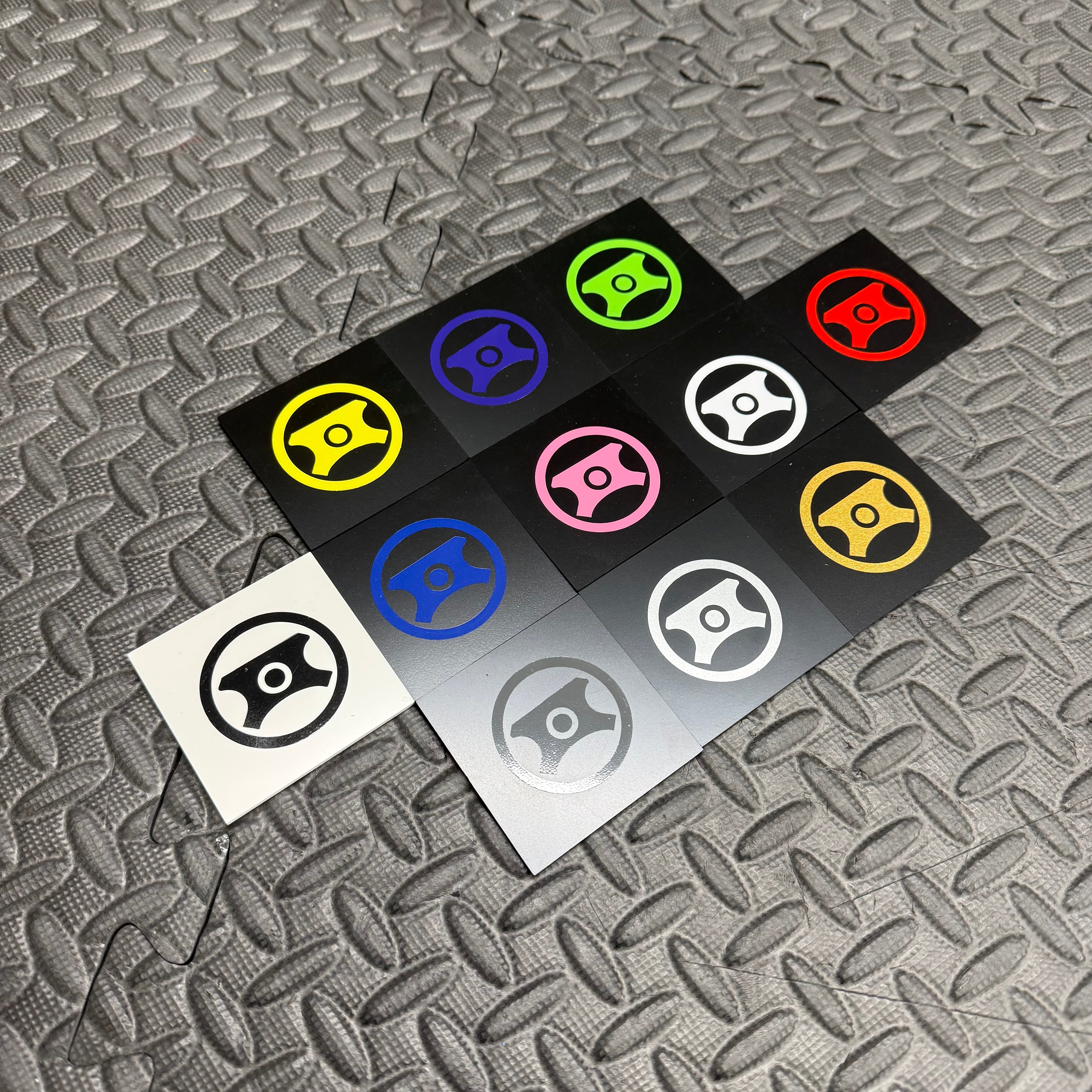 Power Steering Cap Vinyl Sticker