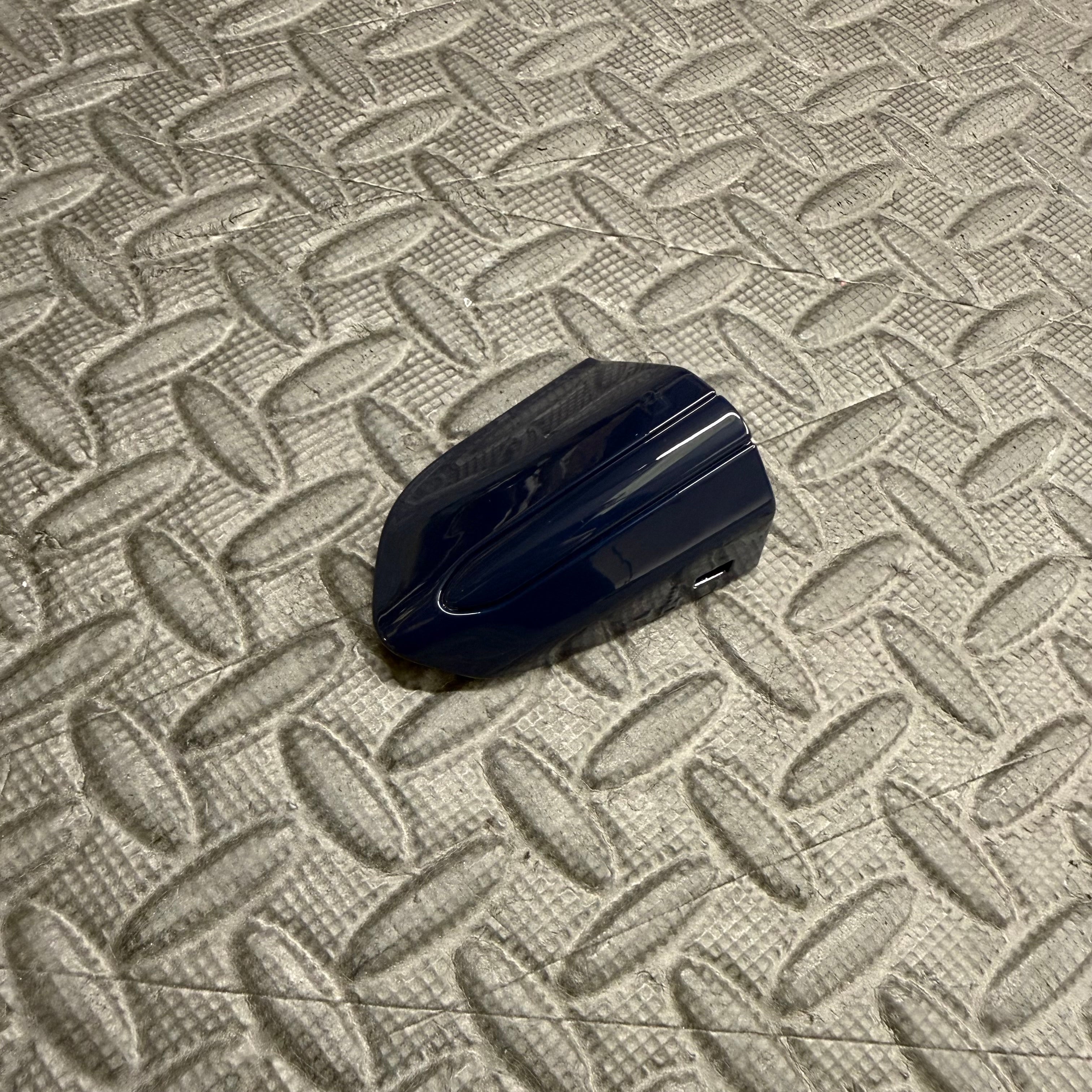 Standard Door Handle Lock Cover - Mk5 Mondeo, Painted Blazer Blue, Body Colour Centre. Right Hand Drive