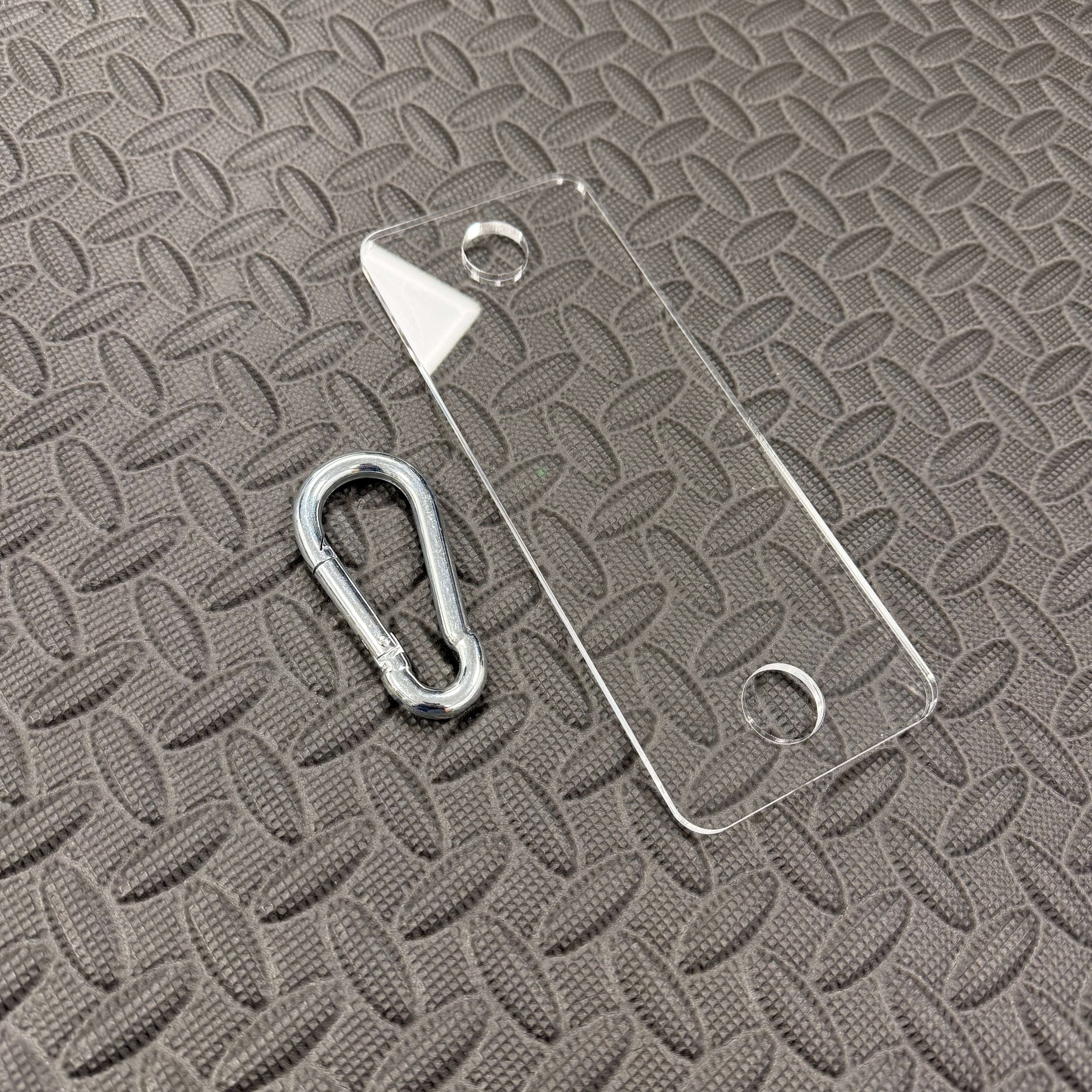Proform Universal Bonnet Prop Extension Piece, 5mm Clear Acrylic, Large (80x203mm)