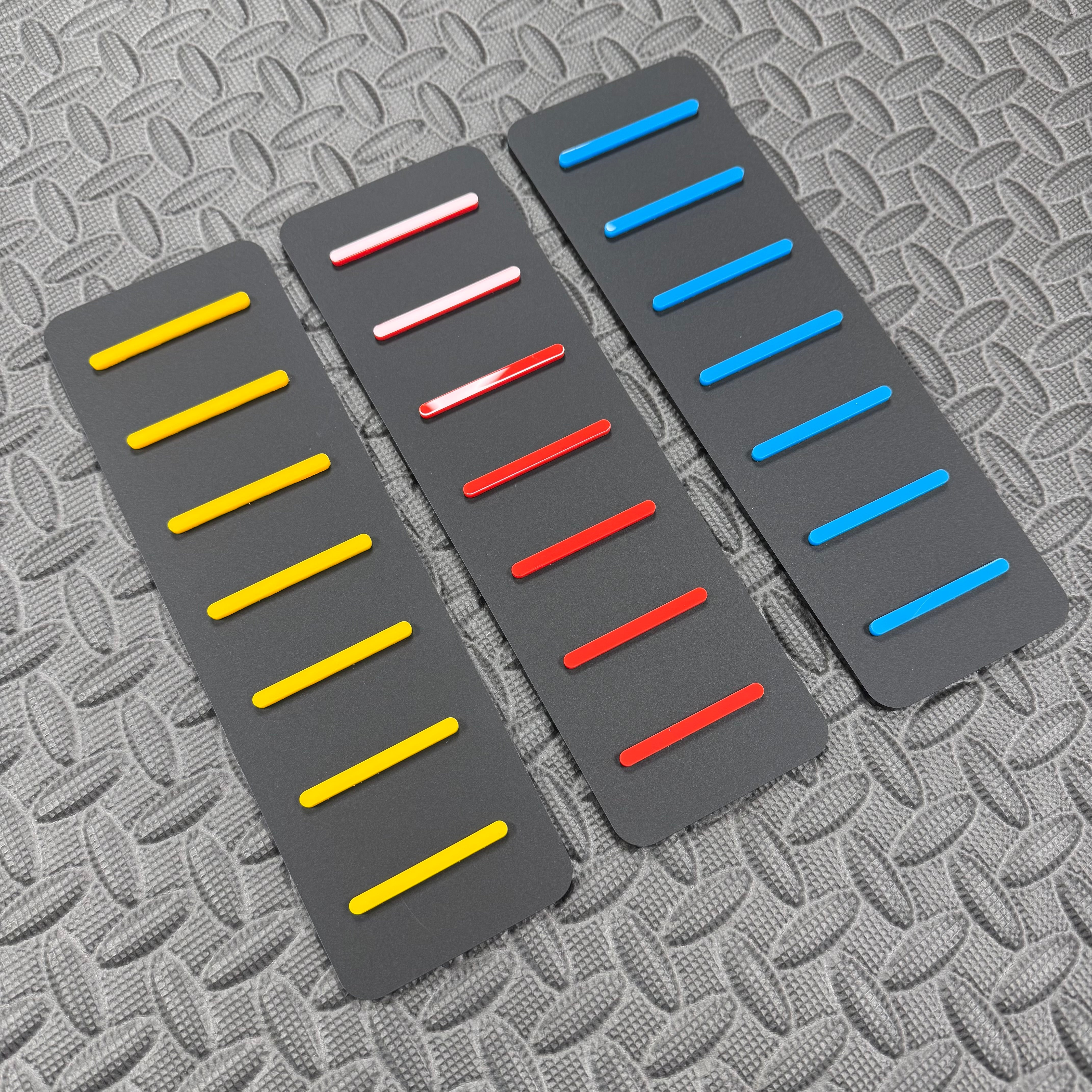 Mk3/3.5 Focus Dead Pedal / Foot Rest Plate  (4D Acrylic)