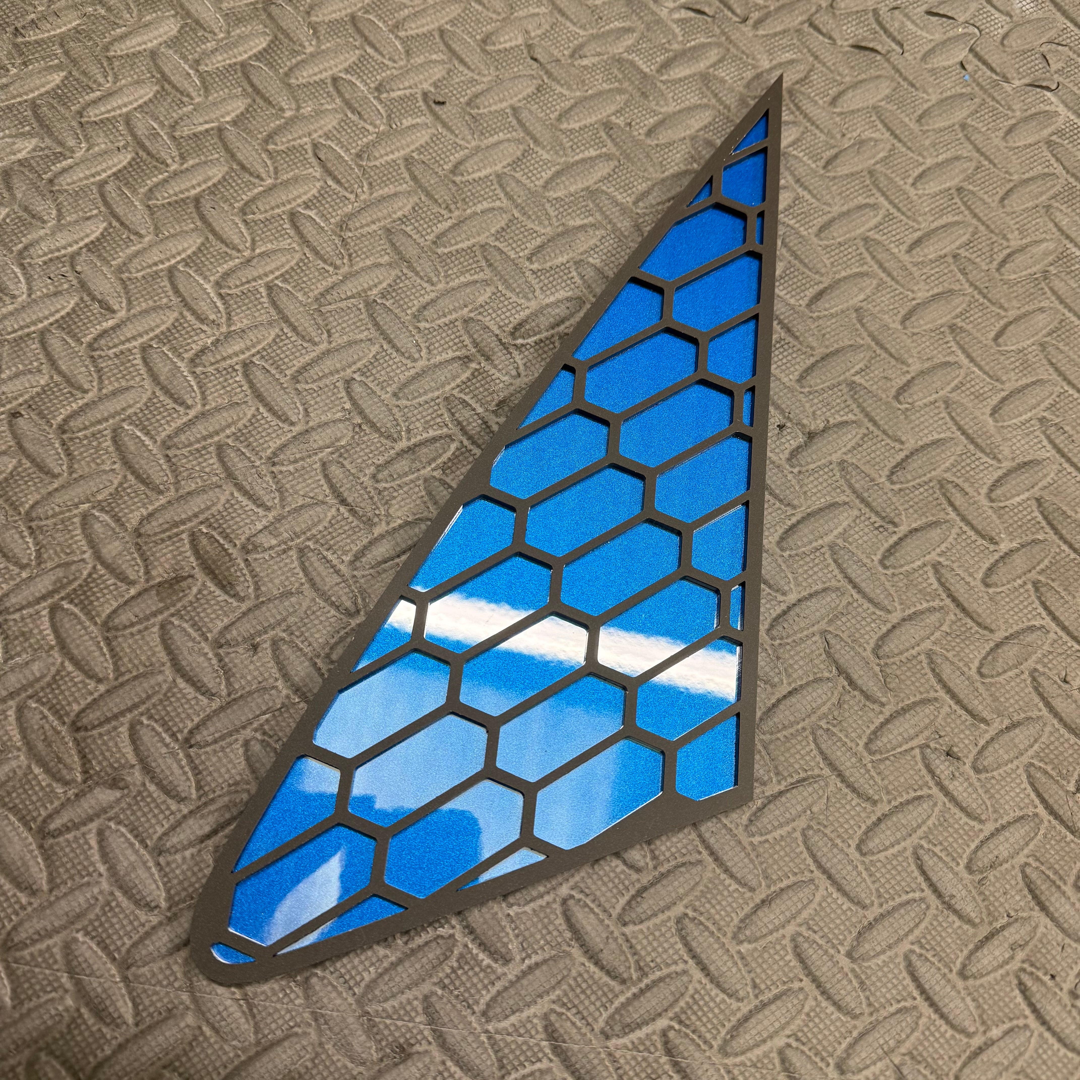 Mk2/2.5 Puma Acrylic Rear Window Inserts (Pair) (Painted Finishes)