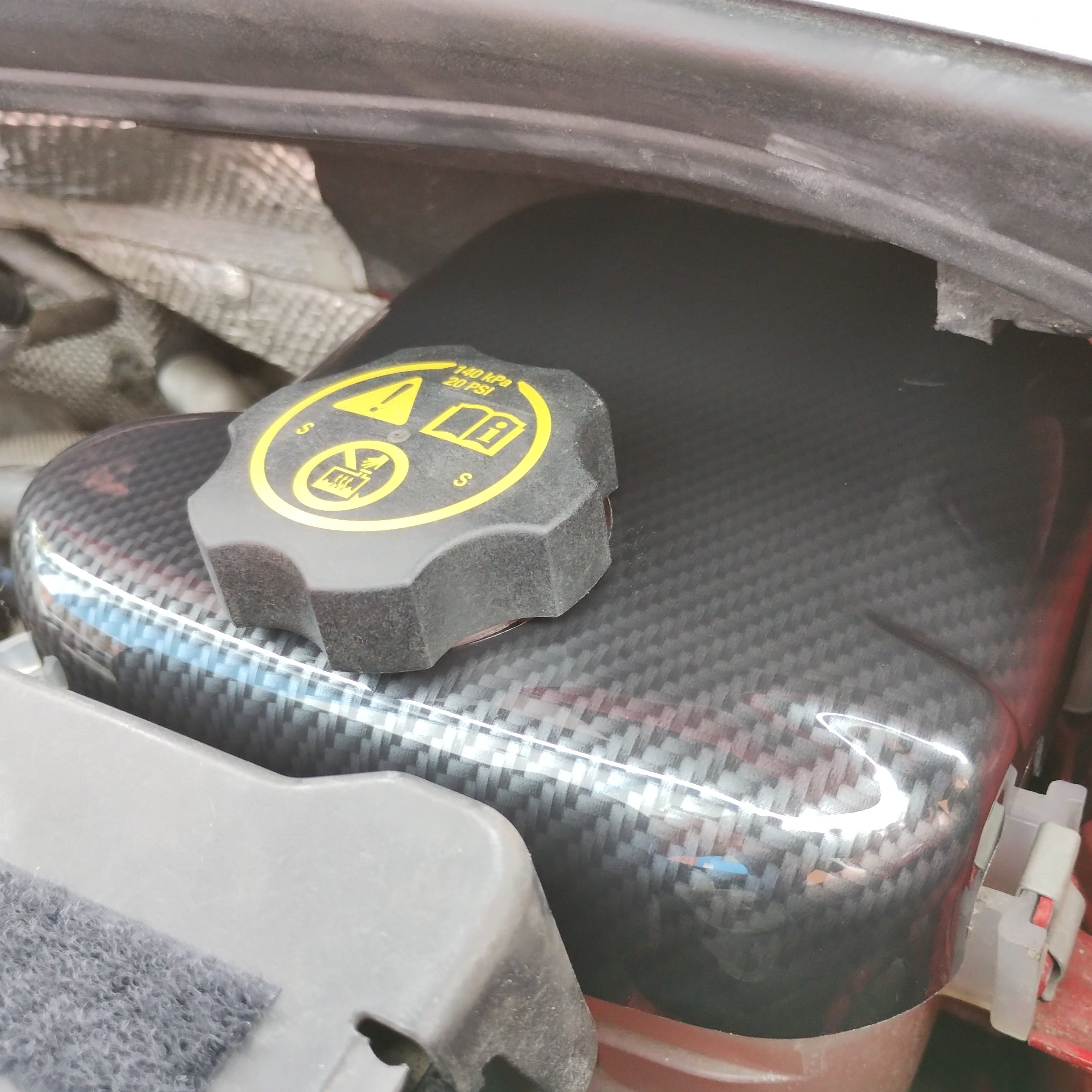 Proform Coolant Tank Cover - Vauxhall / Opel Astra J VXR (Plastic Finishes)