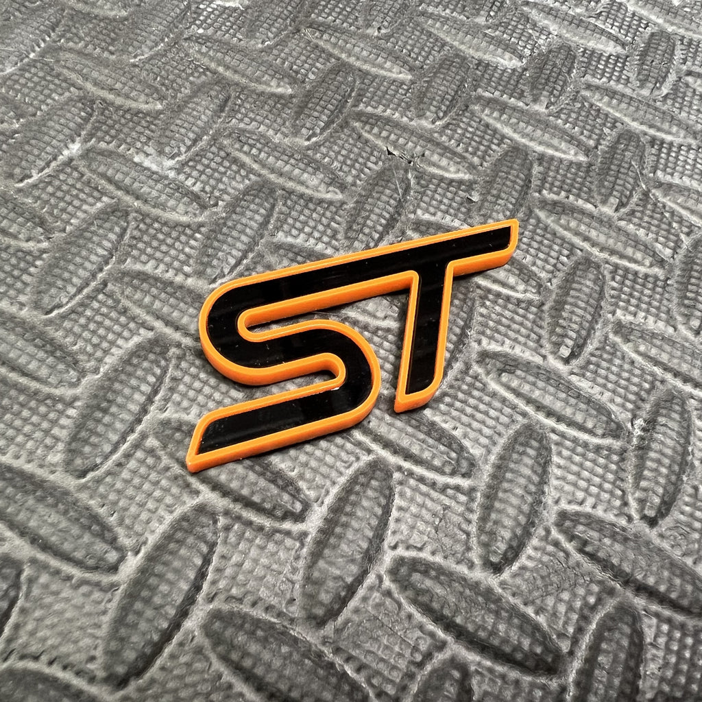 ST Badge Plate - Adhesive Logo ST Badges