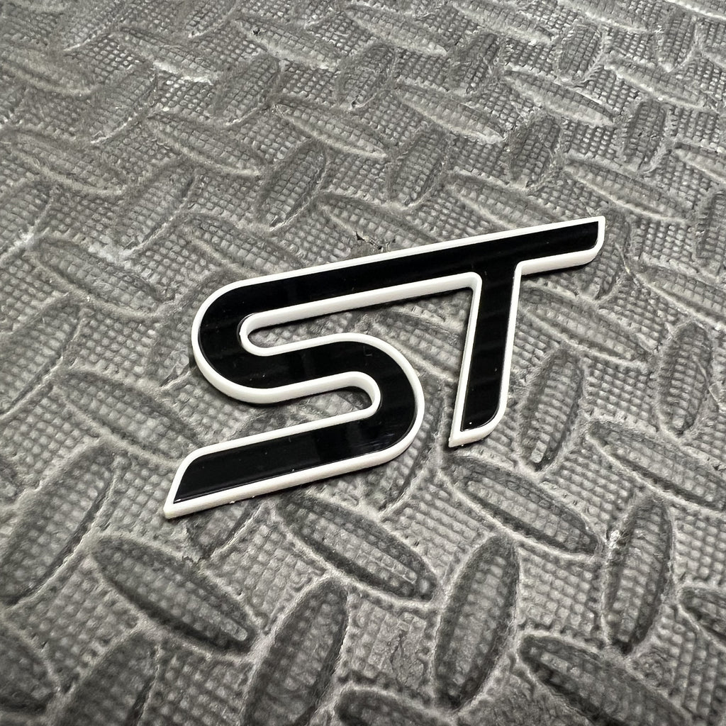 ST Badge Plate - Adhesive Logo ST Badges