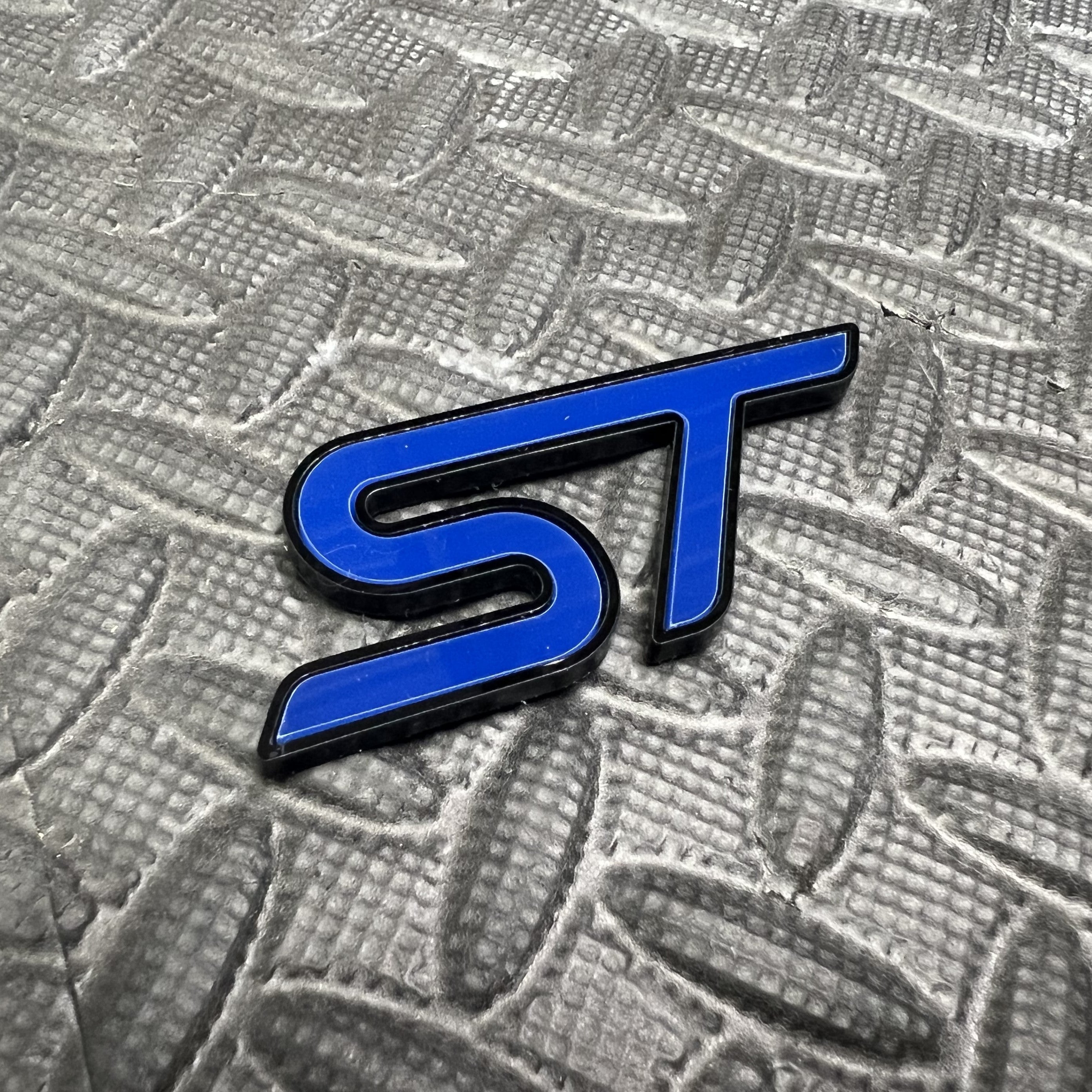 ST Badge Plate Sticker
