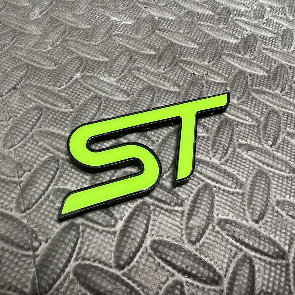 ST Badge Plate - Adhesive Logo ST Badges