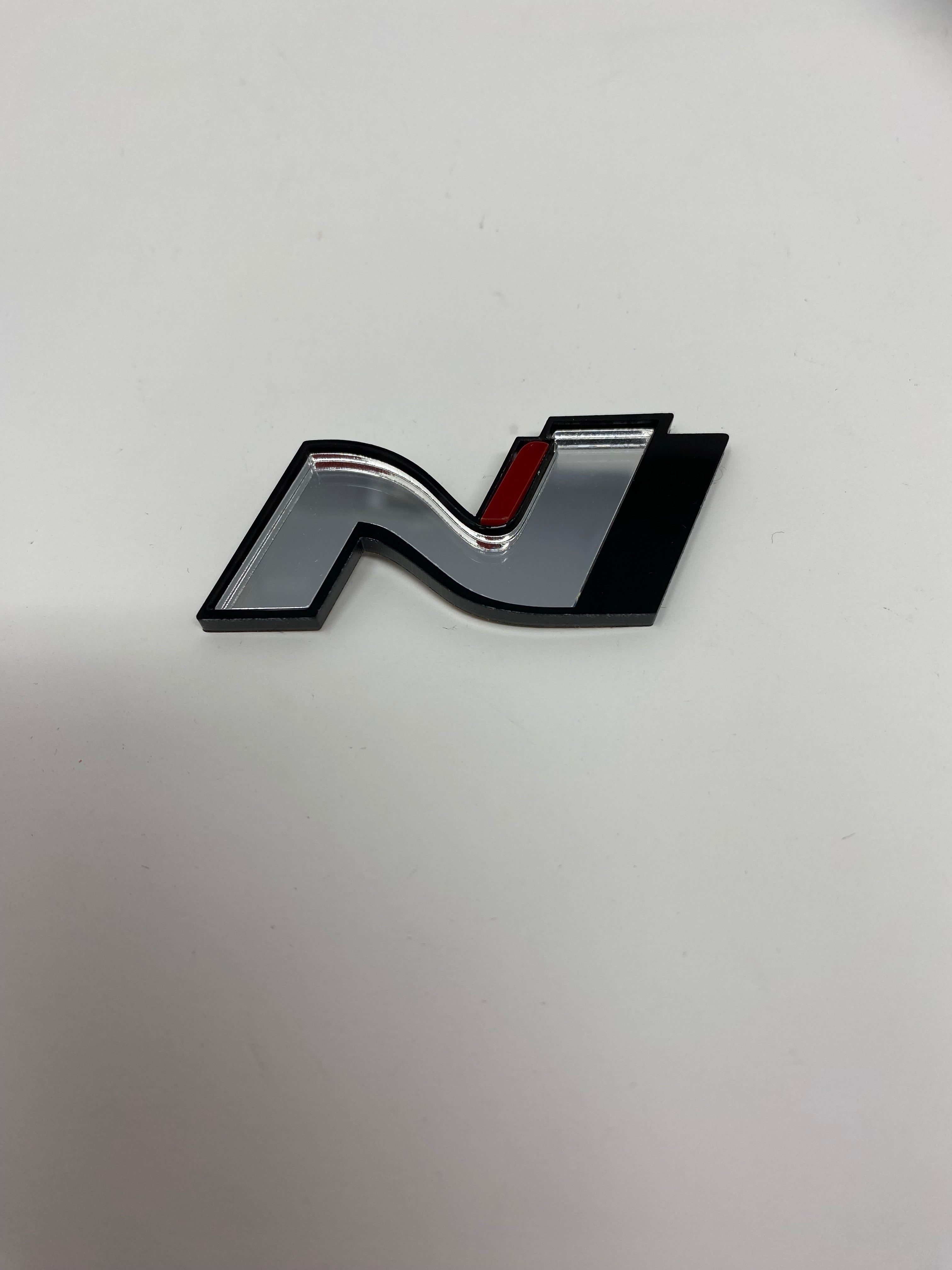 Hyundai N Acrylic Badge Plate