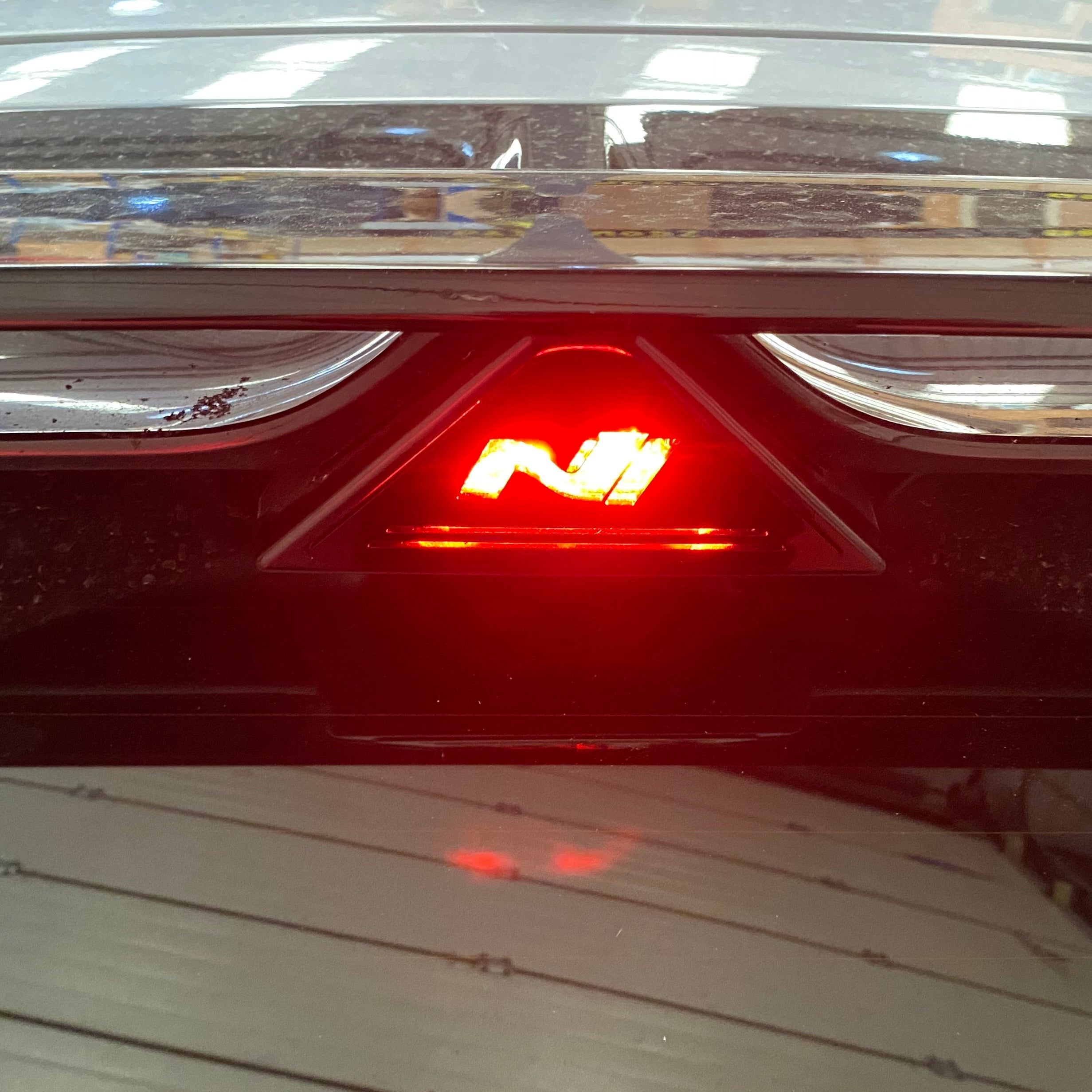 Upper Middle Brake Light Cover Plate - Hyundai i30N