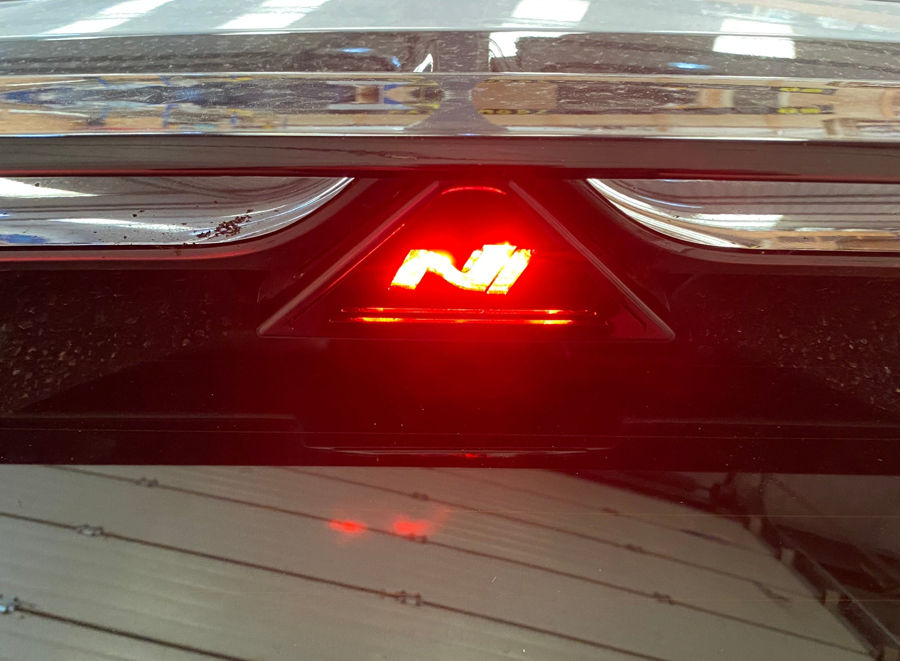 Upper Middle Brake Light Cover Plate - Hyundai i30N