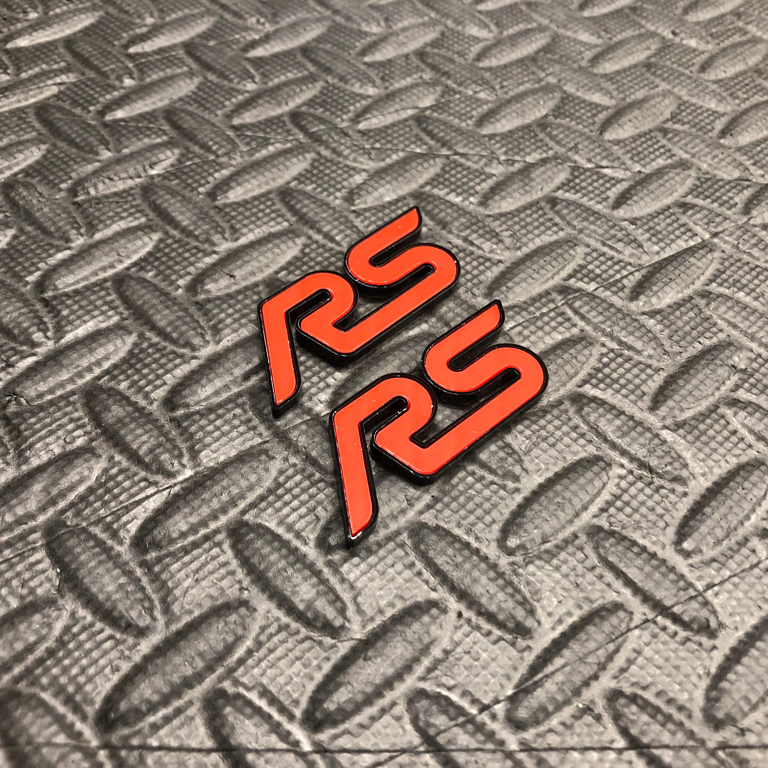 B Pillar Badge Plate Set - ST / RS / ZS Logos