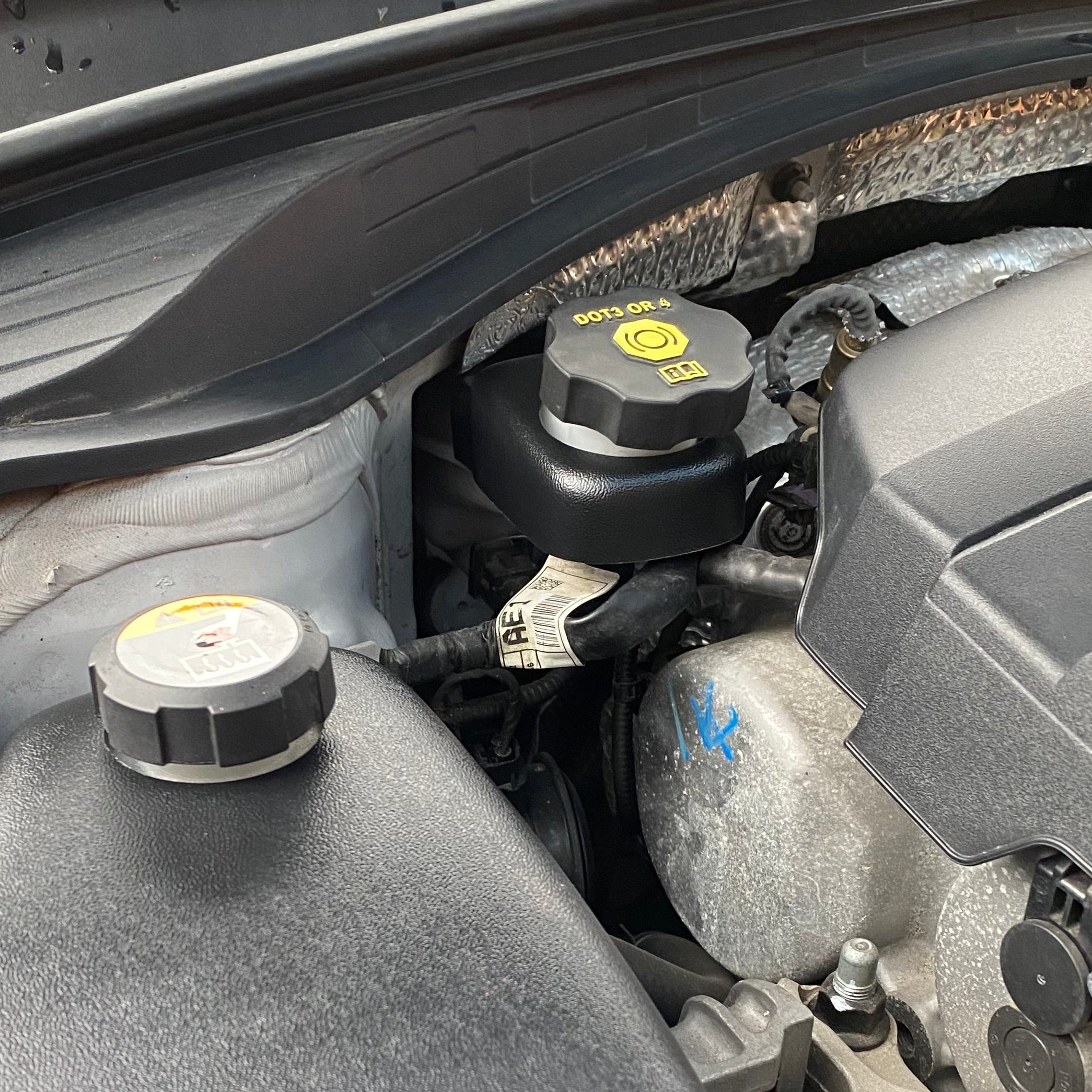 Proform Brake Reservoir Cover (Plastic Finishes) - Fits Hyundai i30 / Kona N