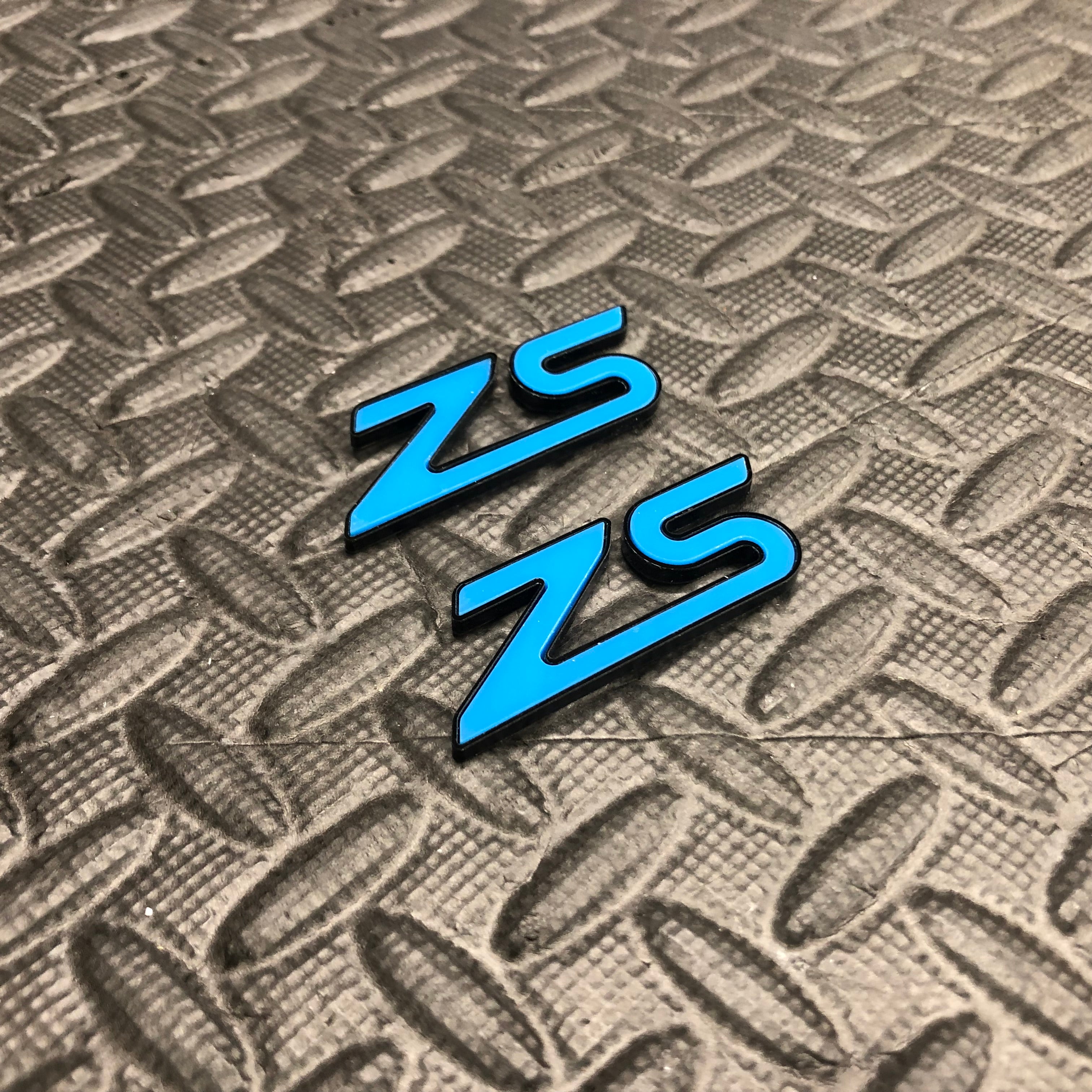 B Pillar Badge Plate Set - ST / RS / ZS Logos