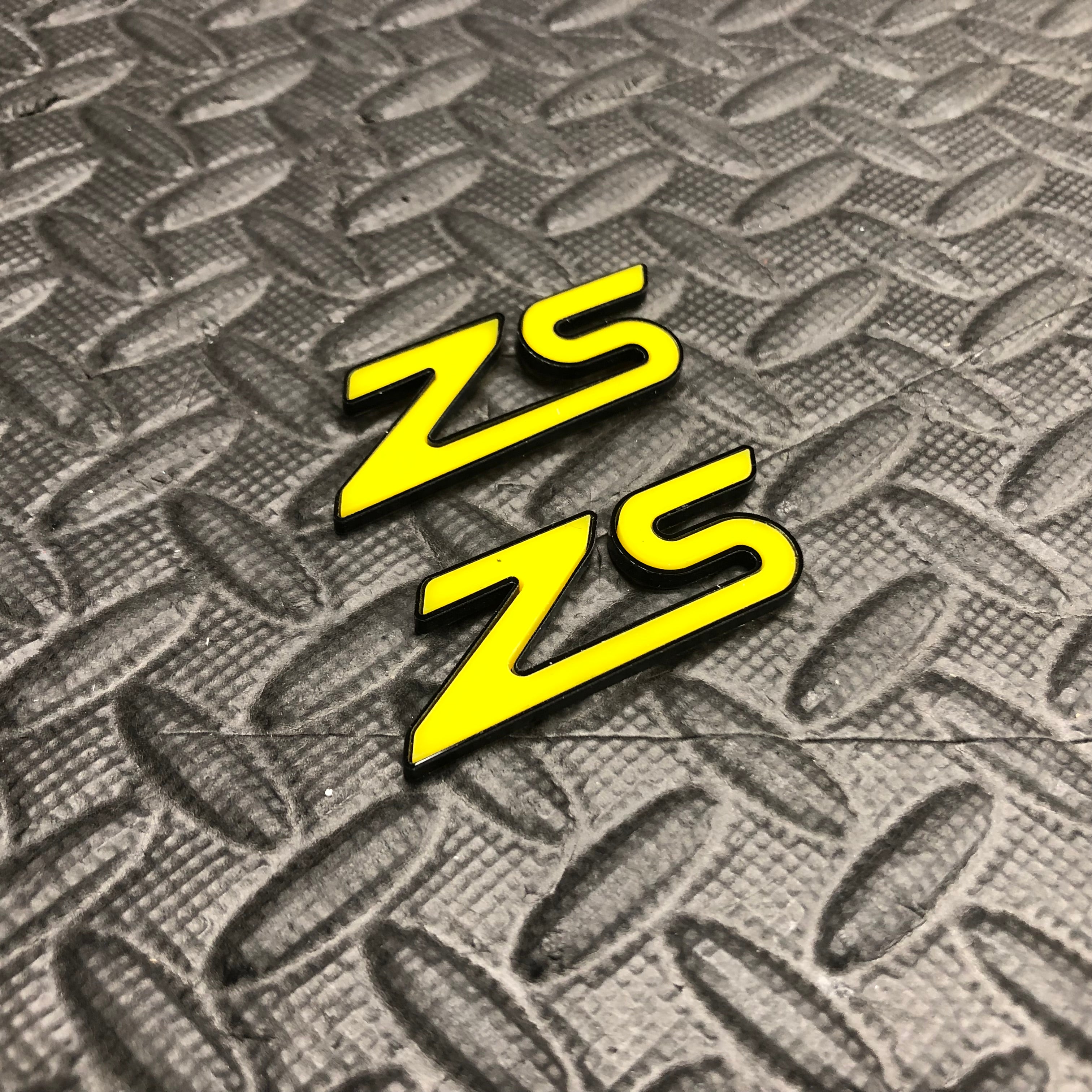 B Pillar Badge Plate Set - ST / RS / ZS Logos
