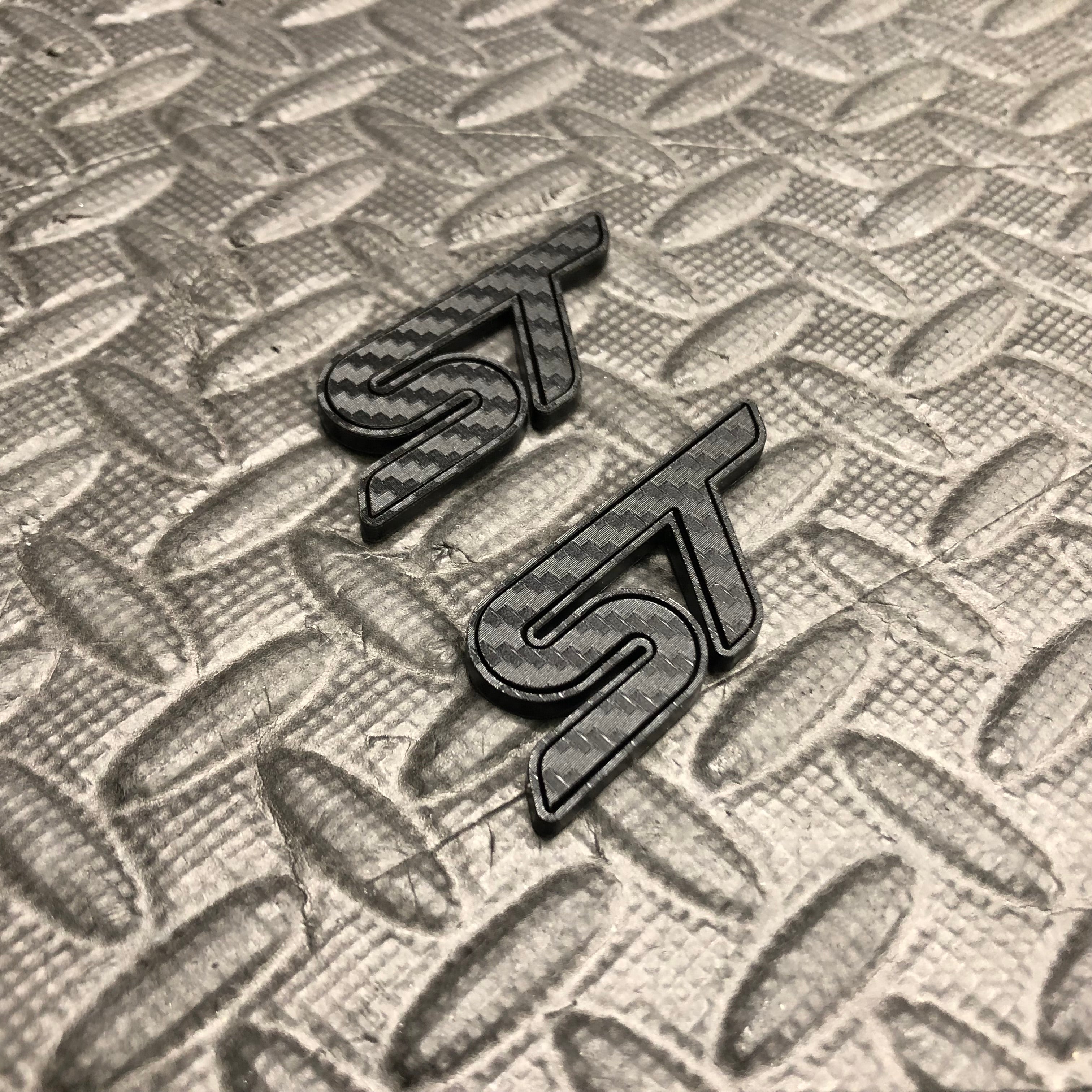 B Pillar Badge Plate Set - ST / RS / ZS Logos