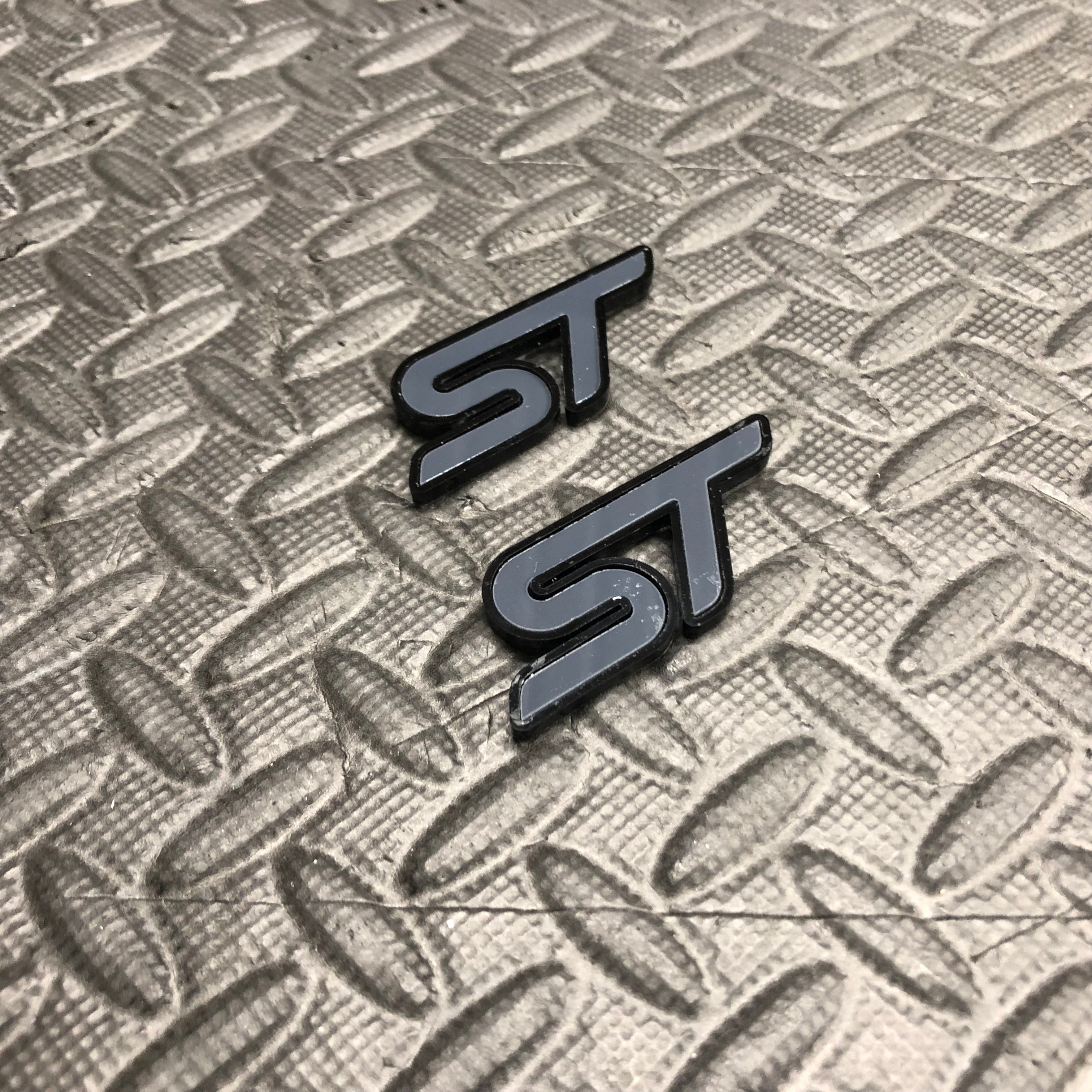 B Pillar Badge Plate Set - ST / RS / ZS Logos