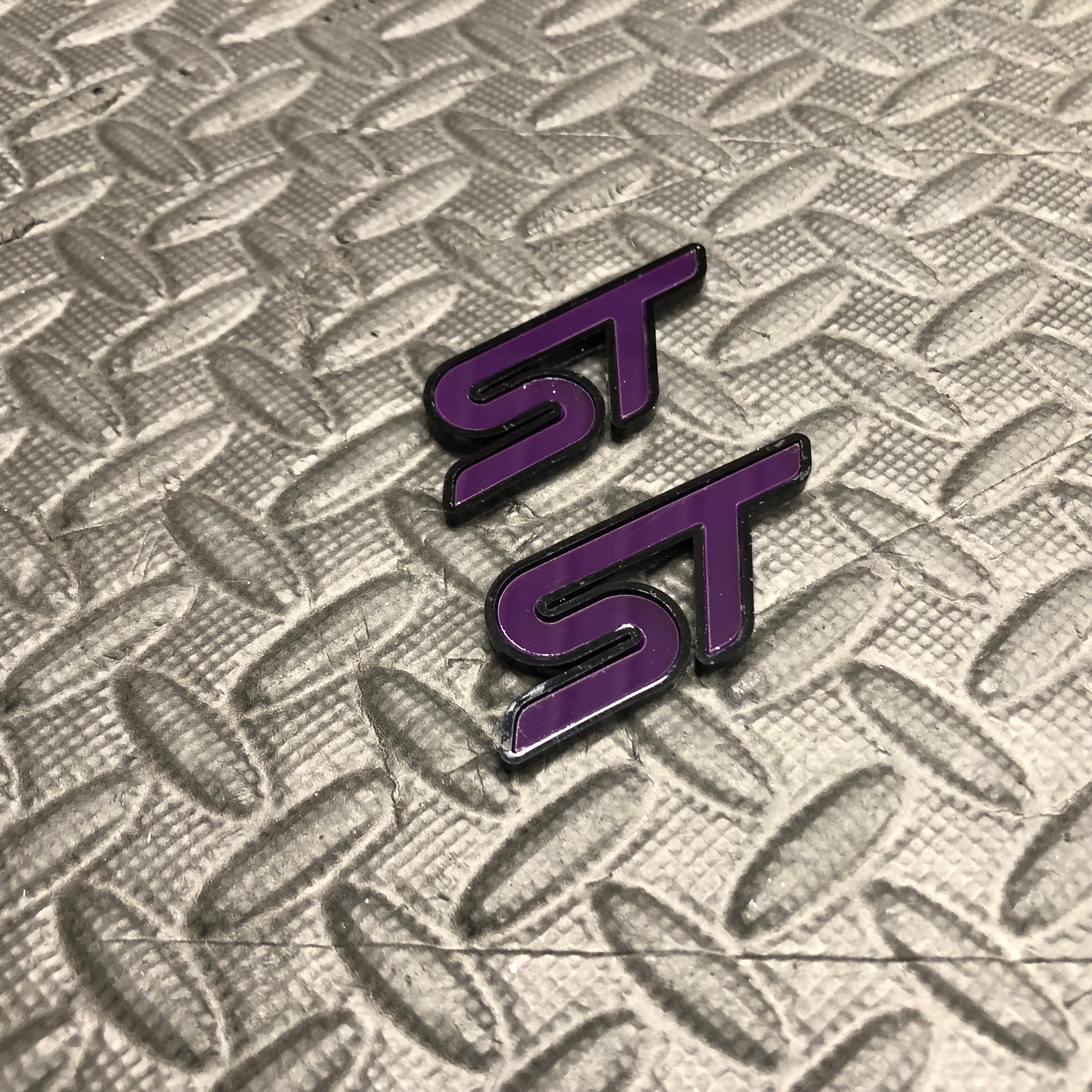B Pillar Badge Plate Set - ST / RS / ZS Logos