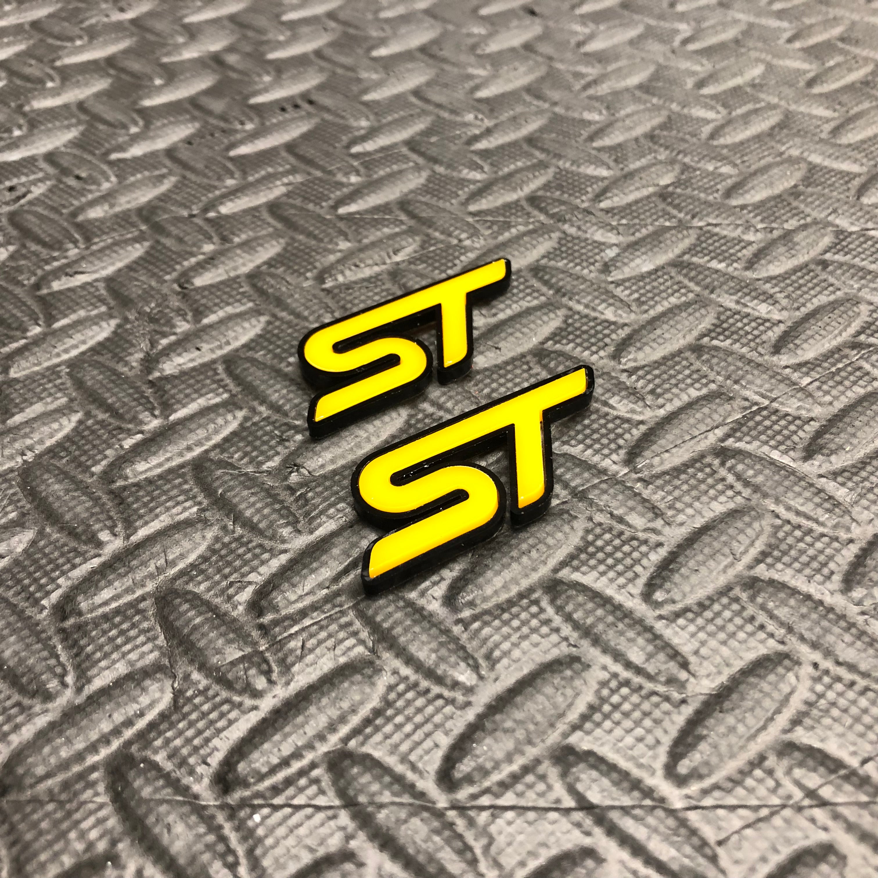 B Pillar Badge Plate Set - ST / RS / ZS Logos