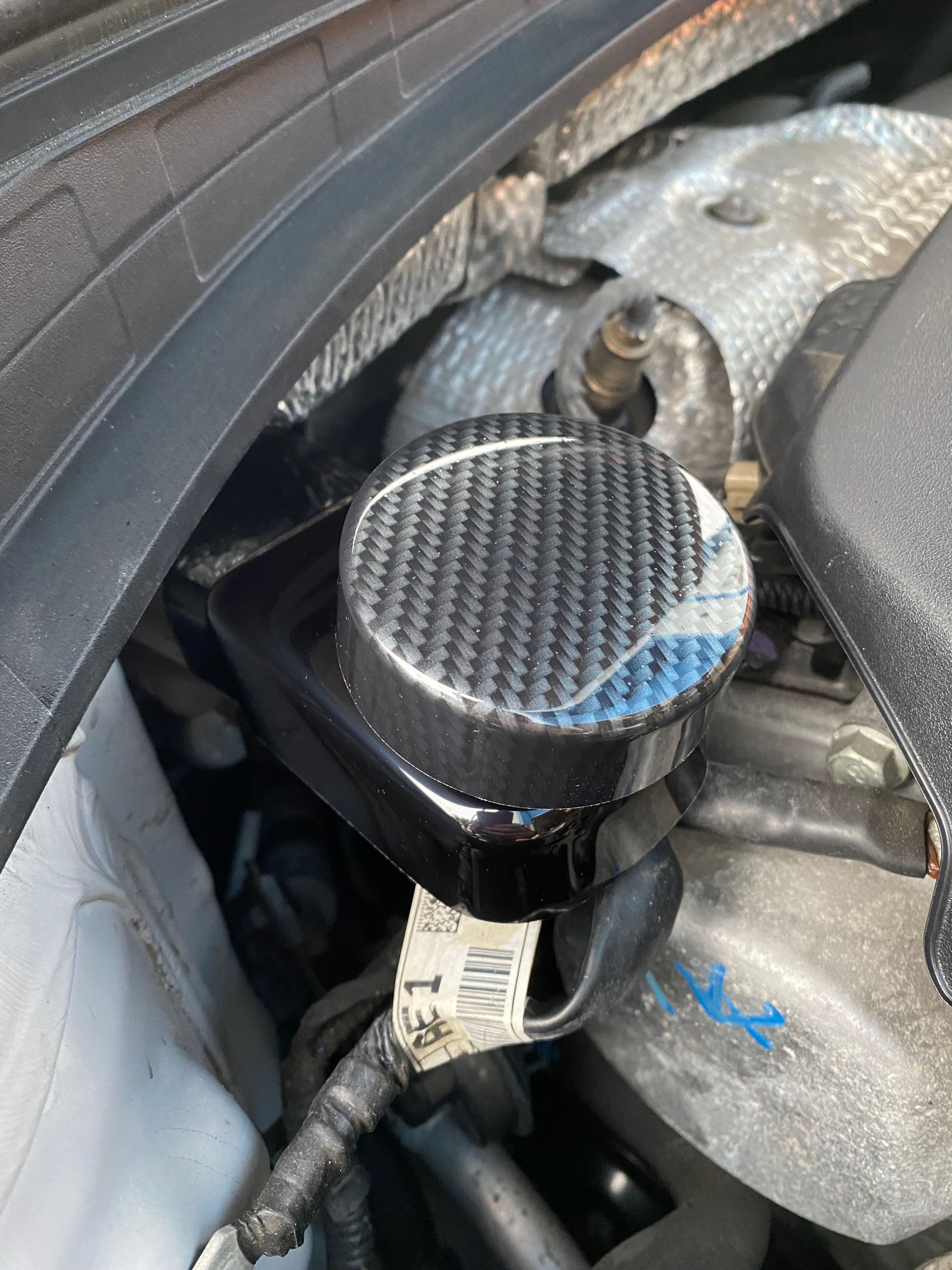 Proform Brake Reservoir Cover (RHD) - Hyundai i30 / Kona N (Plastic Finishes)