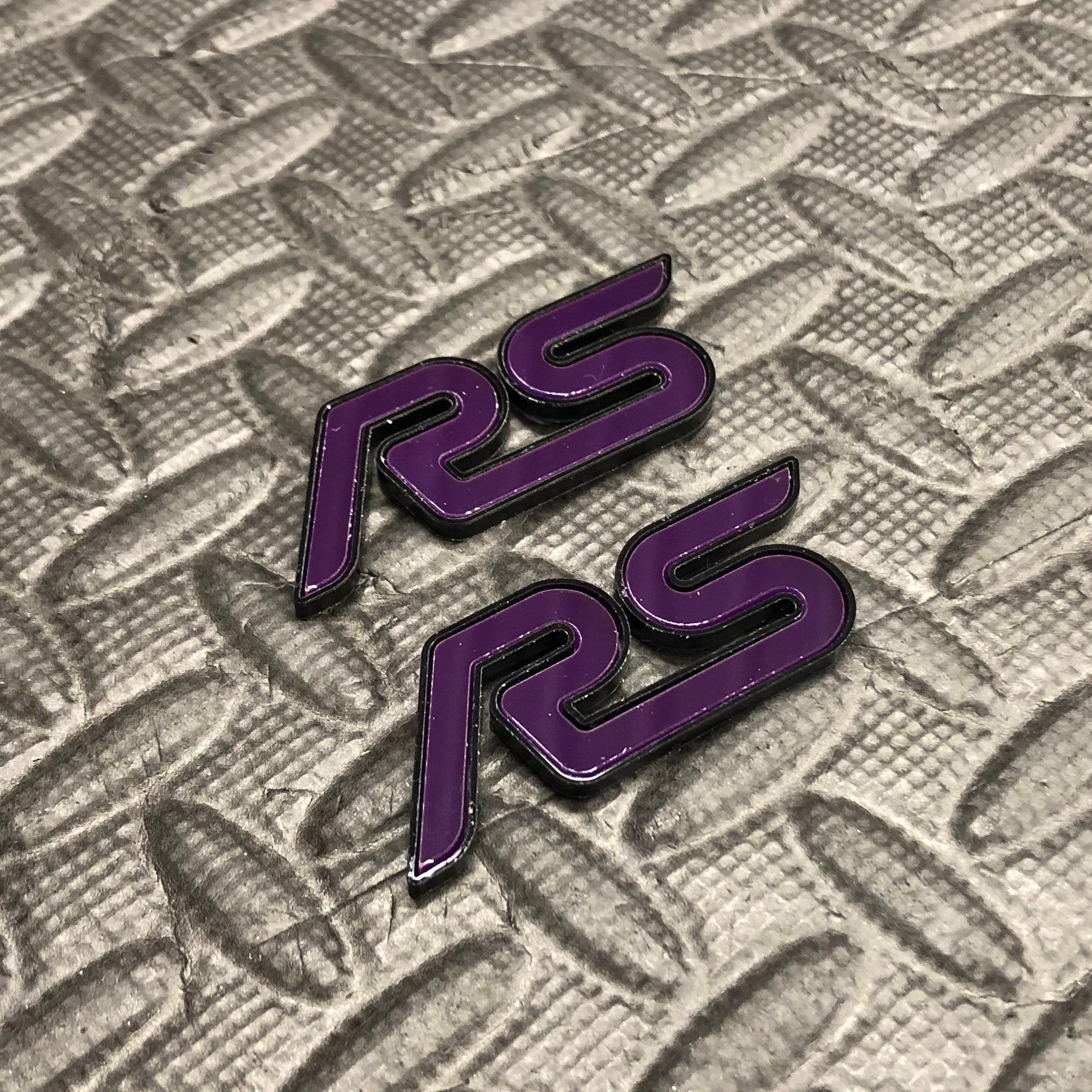 B Pillar Badge Plate Set - ST / RS / ZS Logos