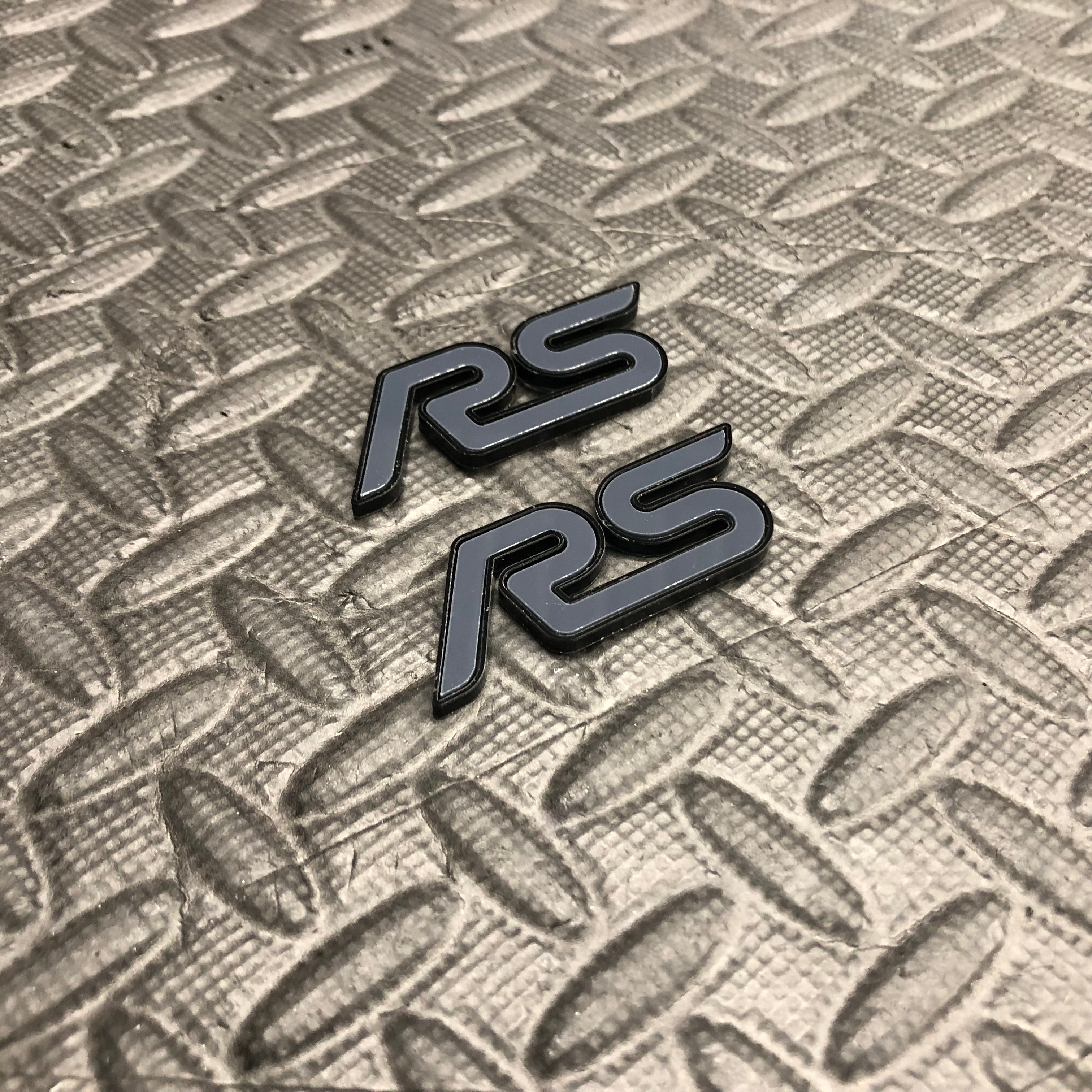 B Pillar Badge Plate Set - ST / RS / ZS Logos