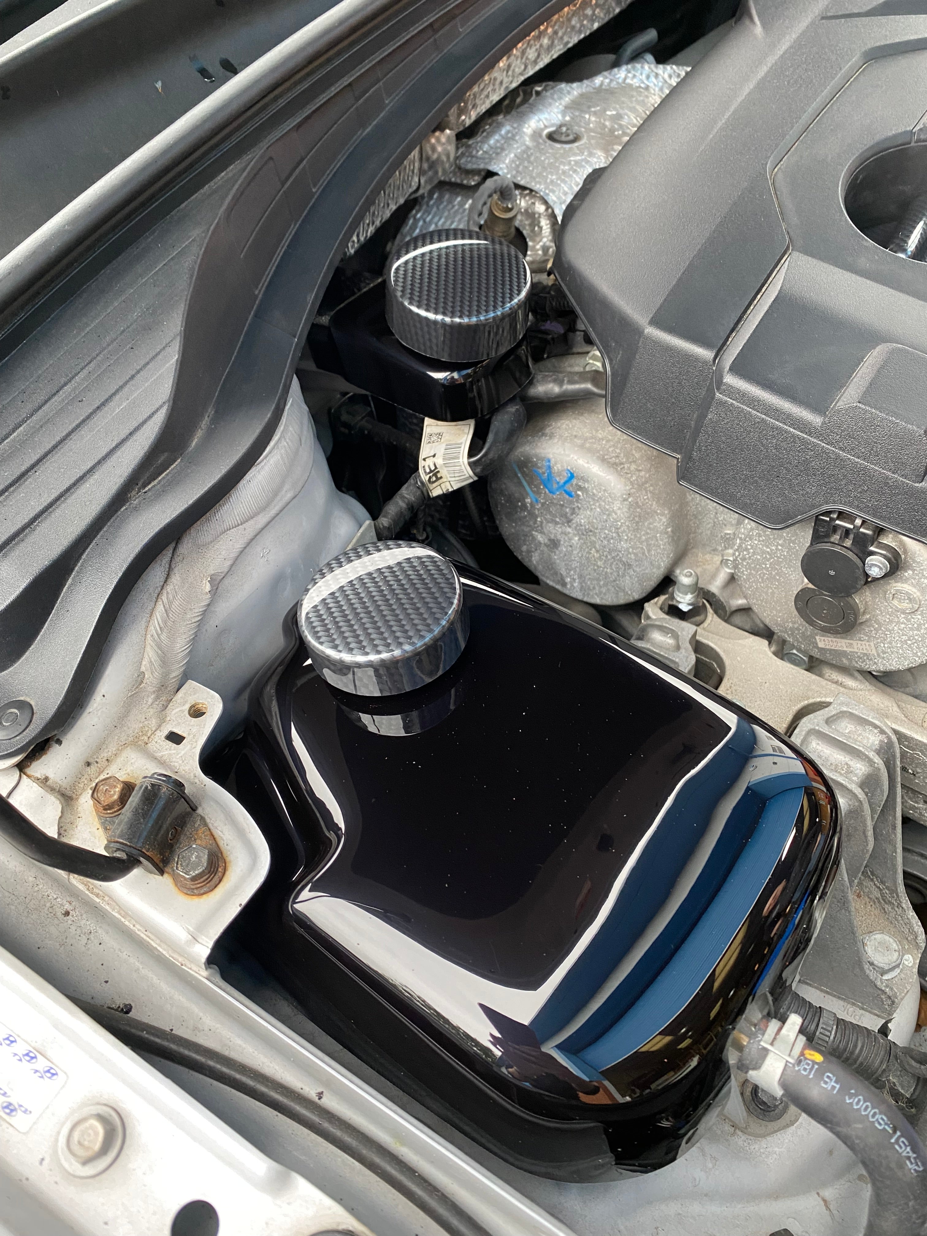 Proform Brake Fluid Reservoir Cap Cover - Hyundai i20 / i30 / Kona N (Plastic Finishes)