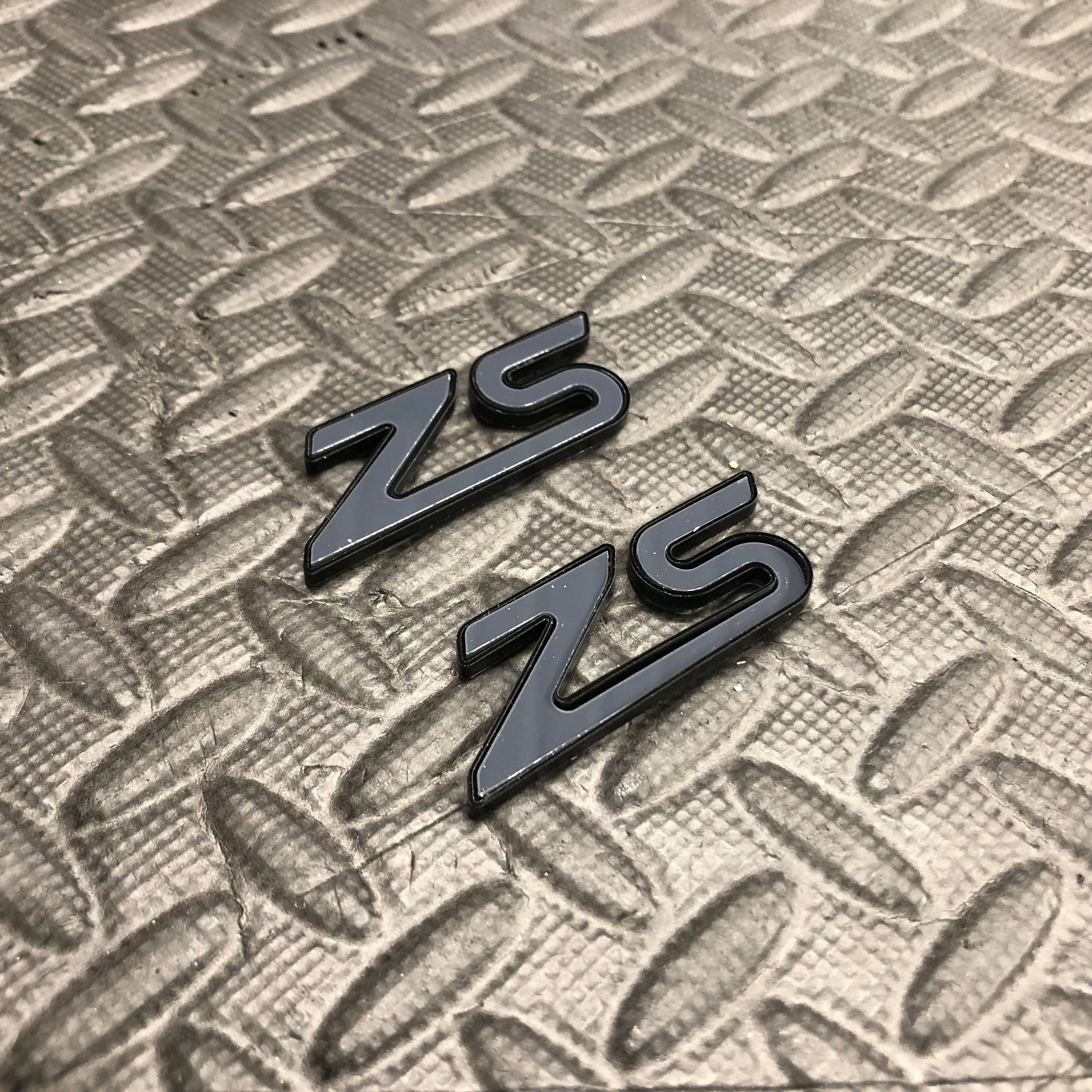 B Pillar Badge Plate Set - ST / RS / ZS Logos