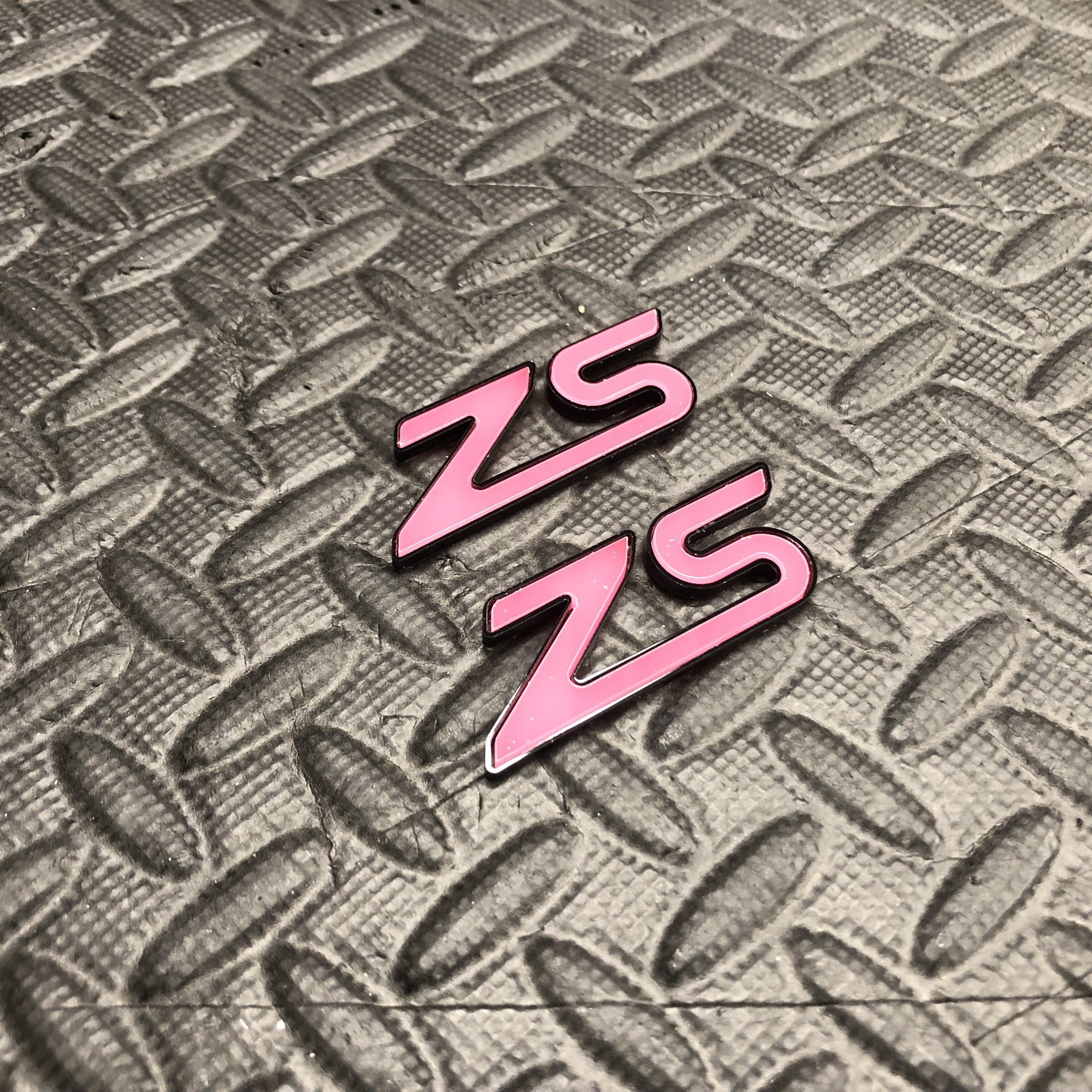 B Pillar Badge Plate Set - ST / RS / ZS Logos