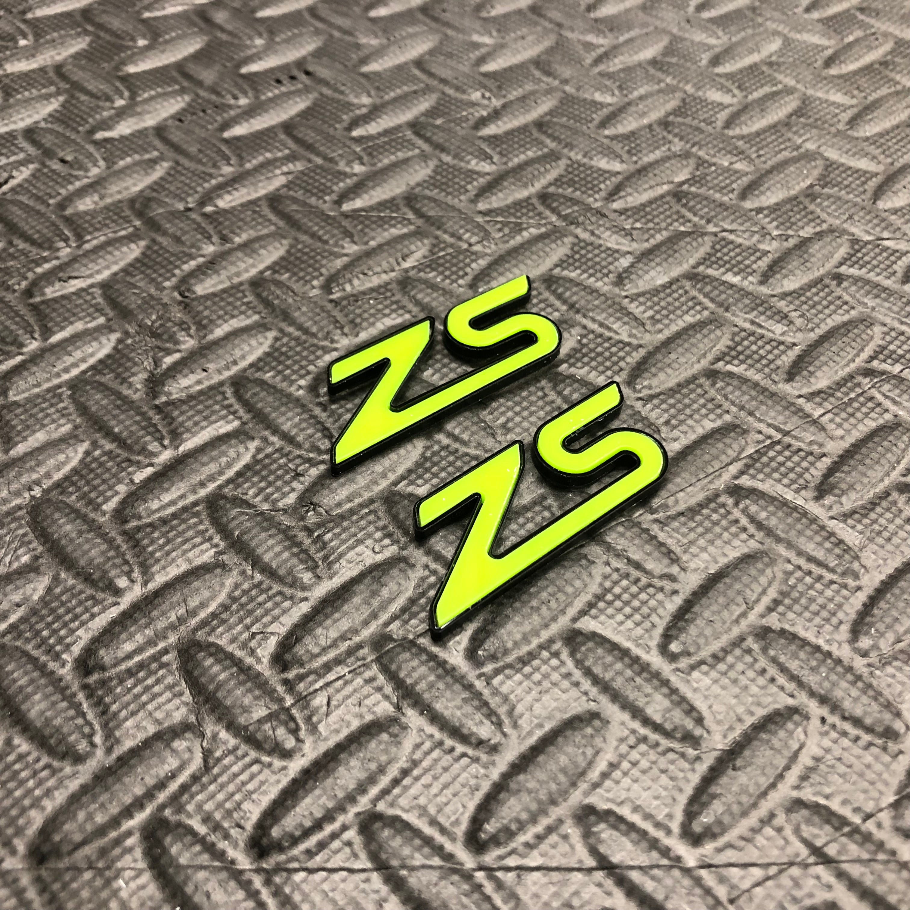 B Pillar Badge Plate Set - ST / RS / ZS Logos