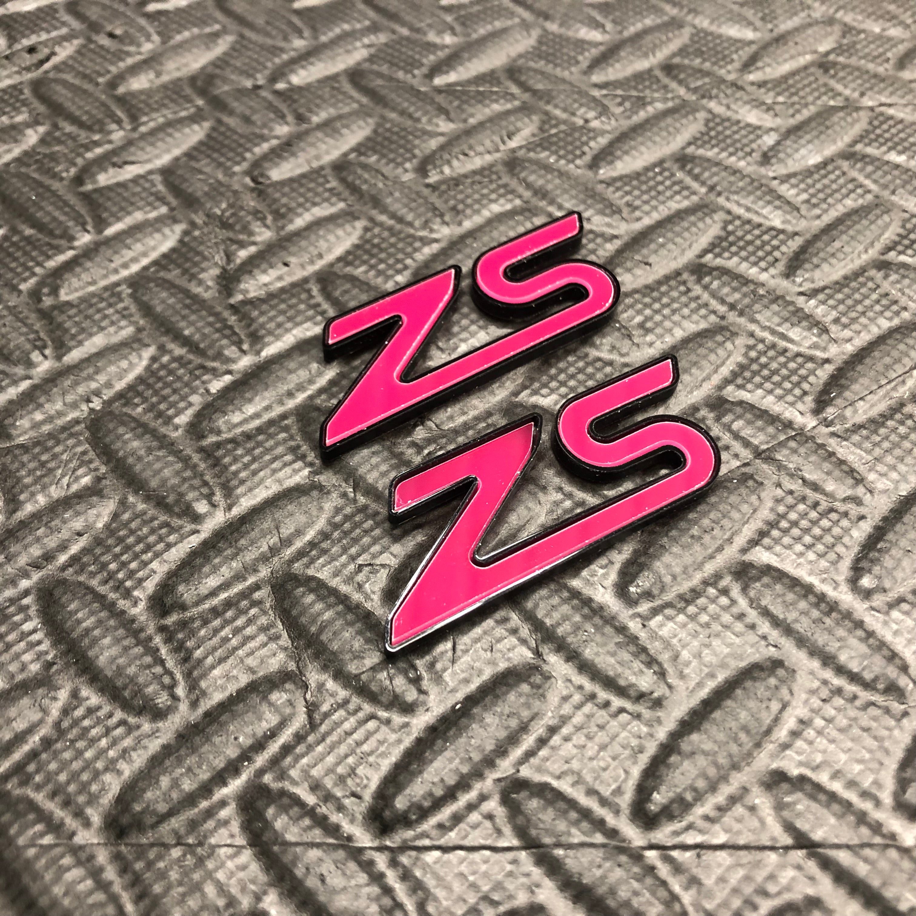 B Pillar Badge Plate Set - ST / RS / ZS Logos